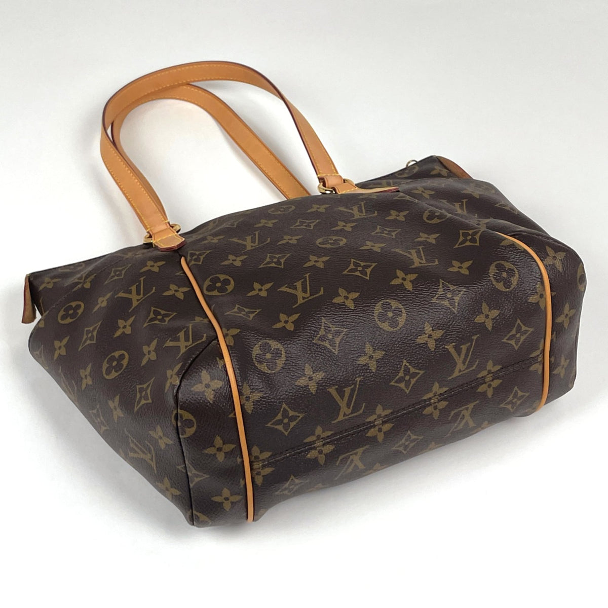 Louis Vuitton Brown Monogram Shoulder Bag Tote Bag (Pre-Owned)