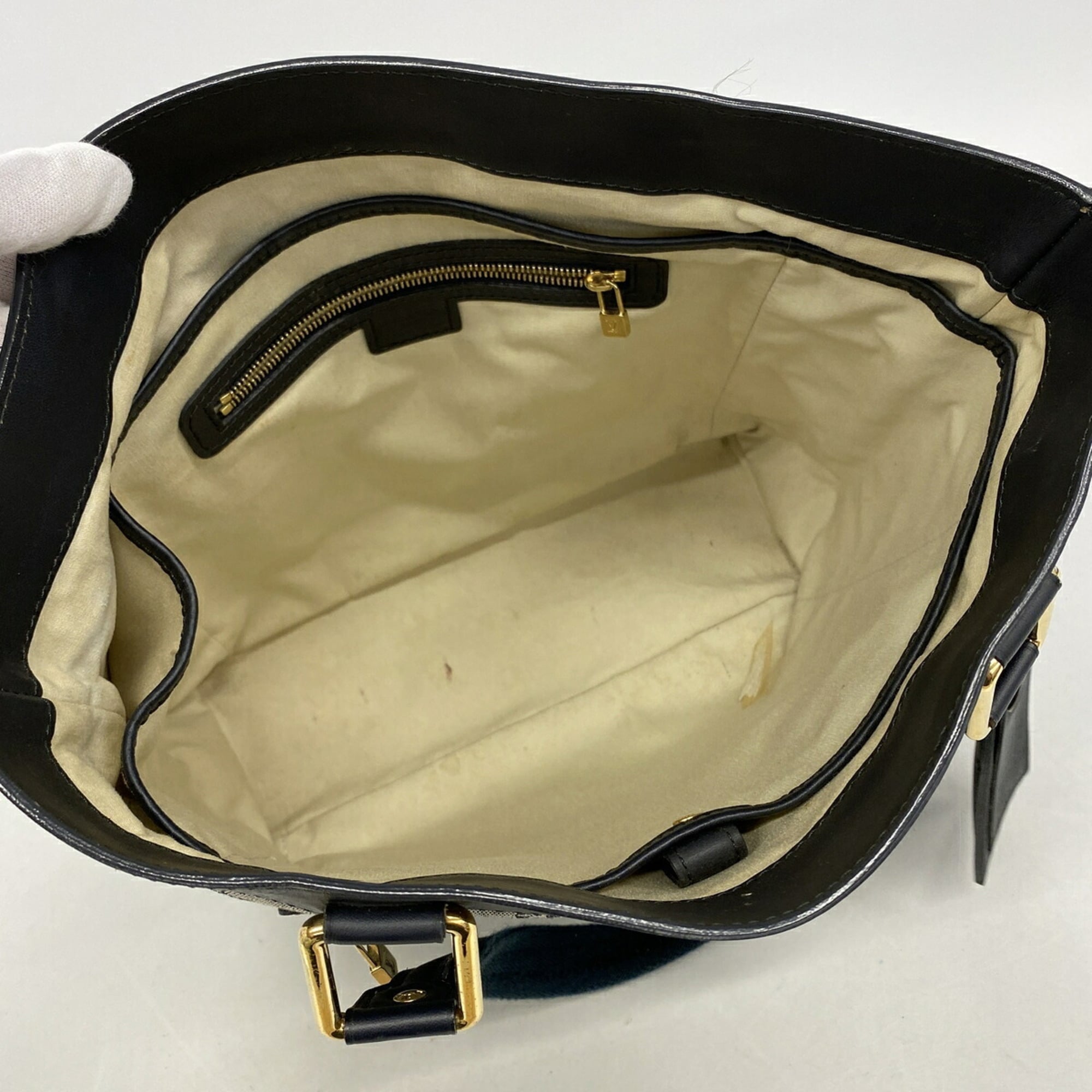 Louis Vuitton Blue Tote Bag (Pre-Owned)
