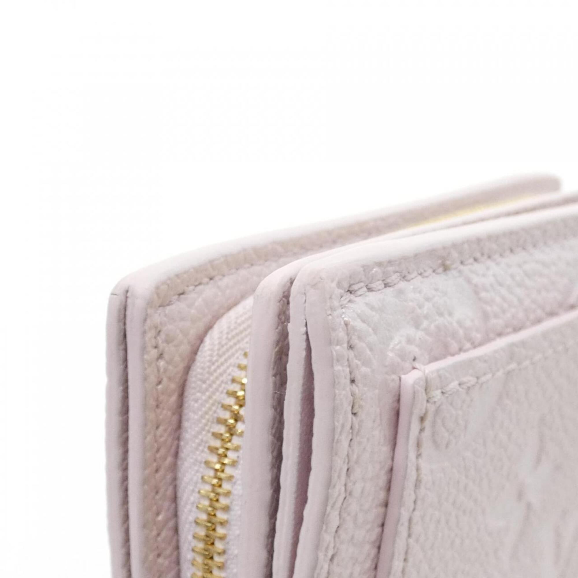Louis Vuitton Pink Leather Wallet (Bi-Fold) (Pre-Owned)