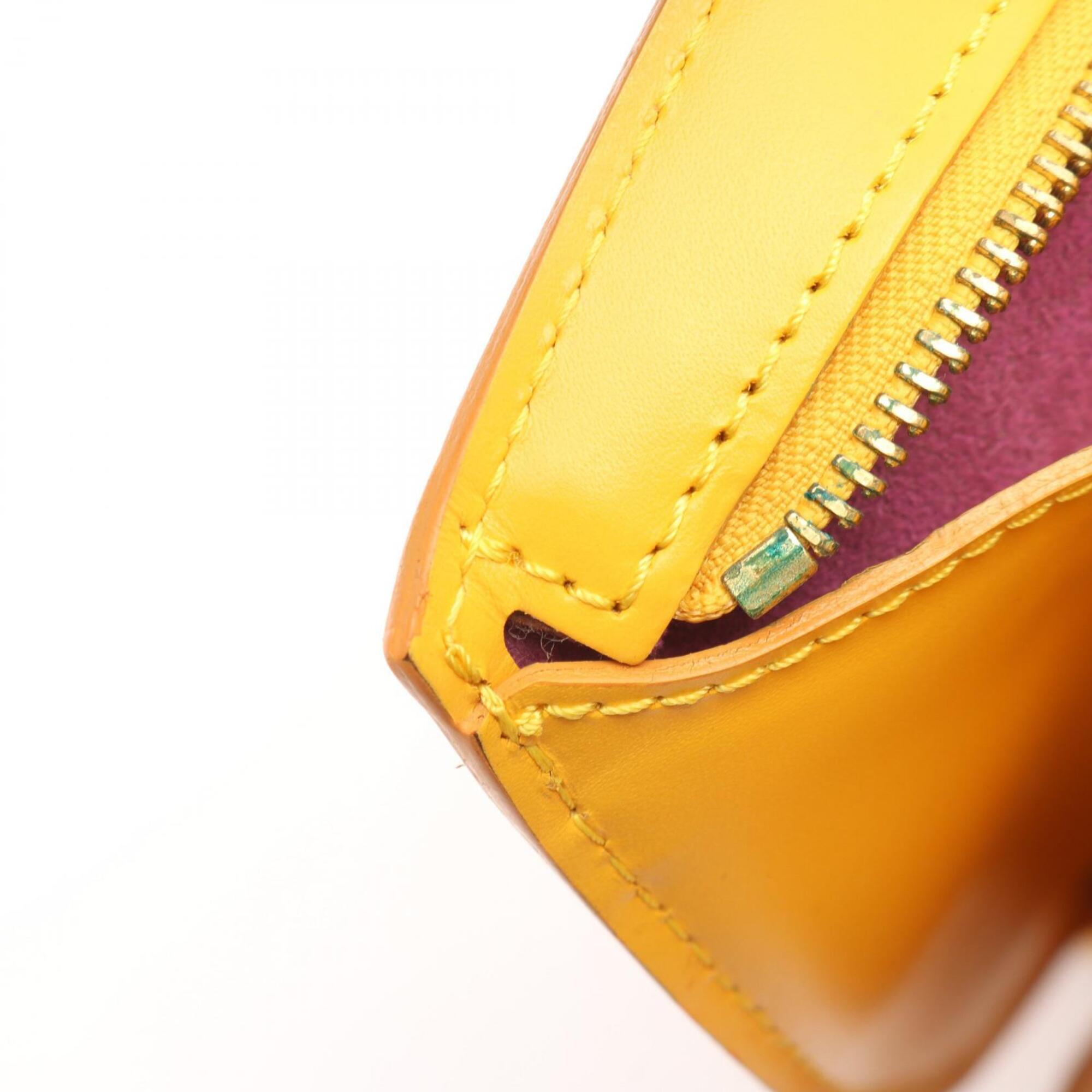 Louis Vuitton Yellow Epi Leather Handbag Shoulder Bag (Pre-Owned)