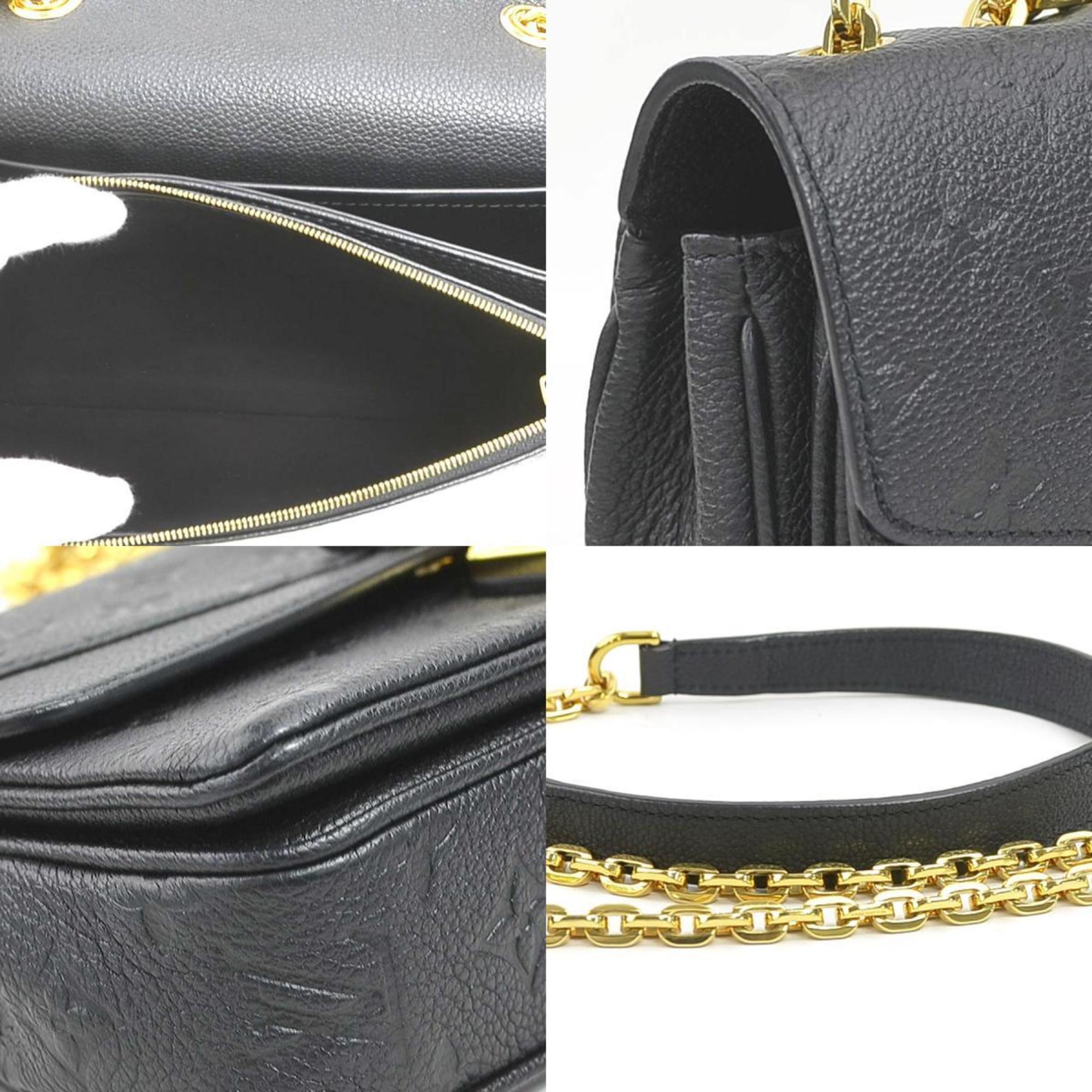 Louis Vuitton Noir Monogram Empreinte Shoulder Bag (Pre-Owned)