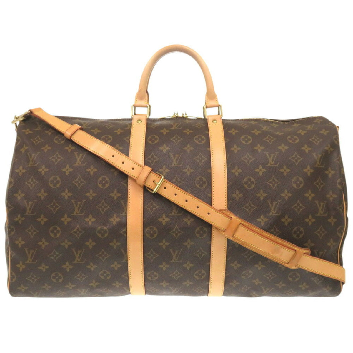 Louis Vuitton Brown Monogram Boston Bag (Pre-Owned)