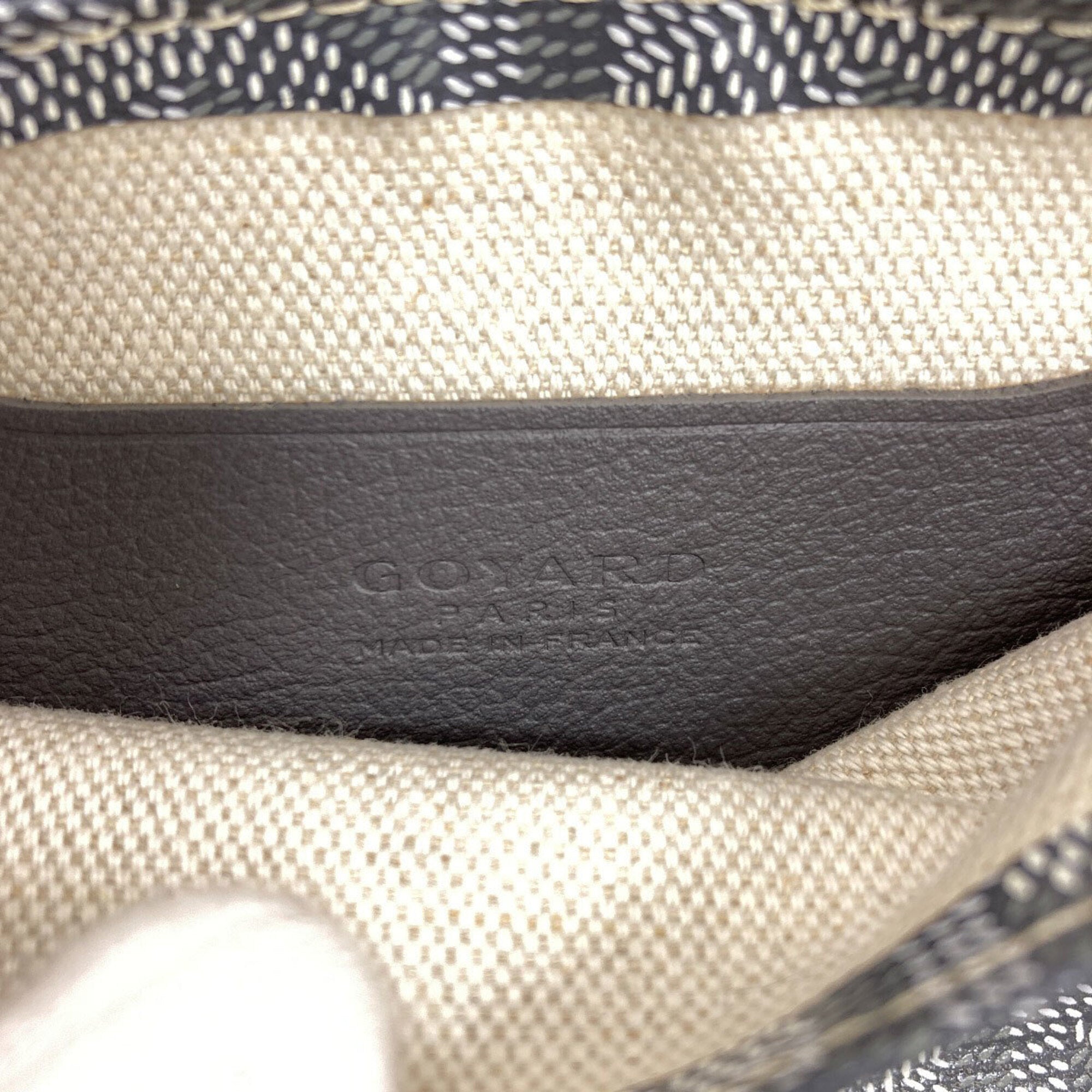 Goyard Gray Coated Canvas Pouch Shoulder Bag (Pre-Owned)