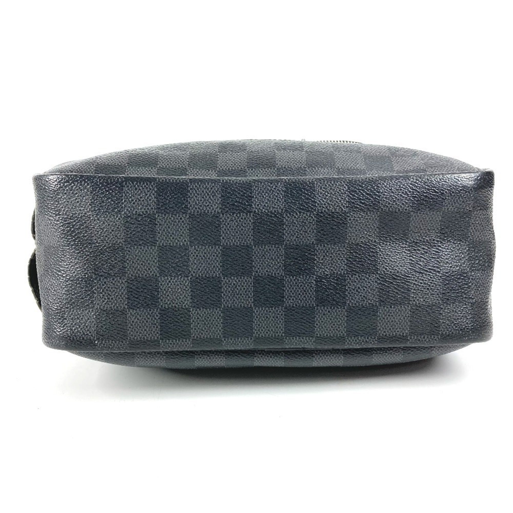Louis Vuitton Black Damier Graphite Clutch Bag Handbag Pouch (Pre-Owned)