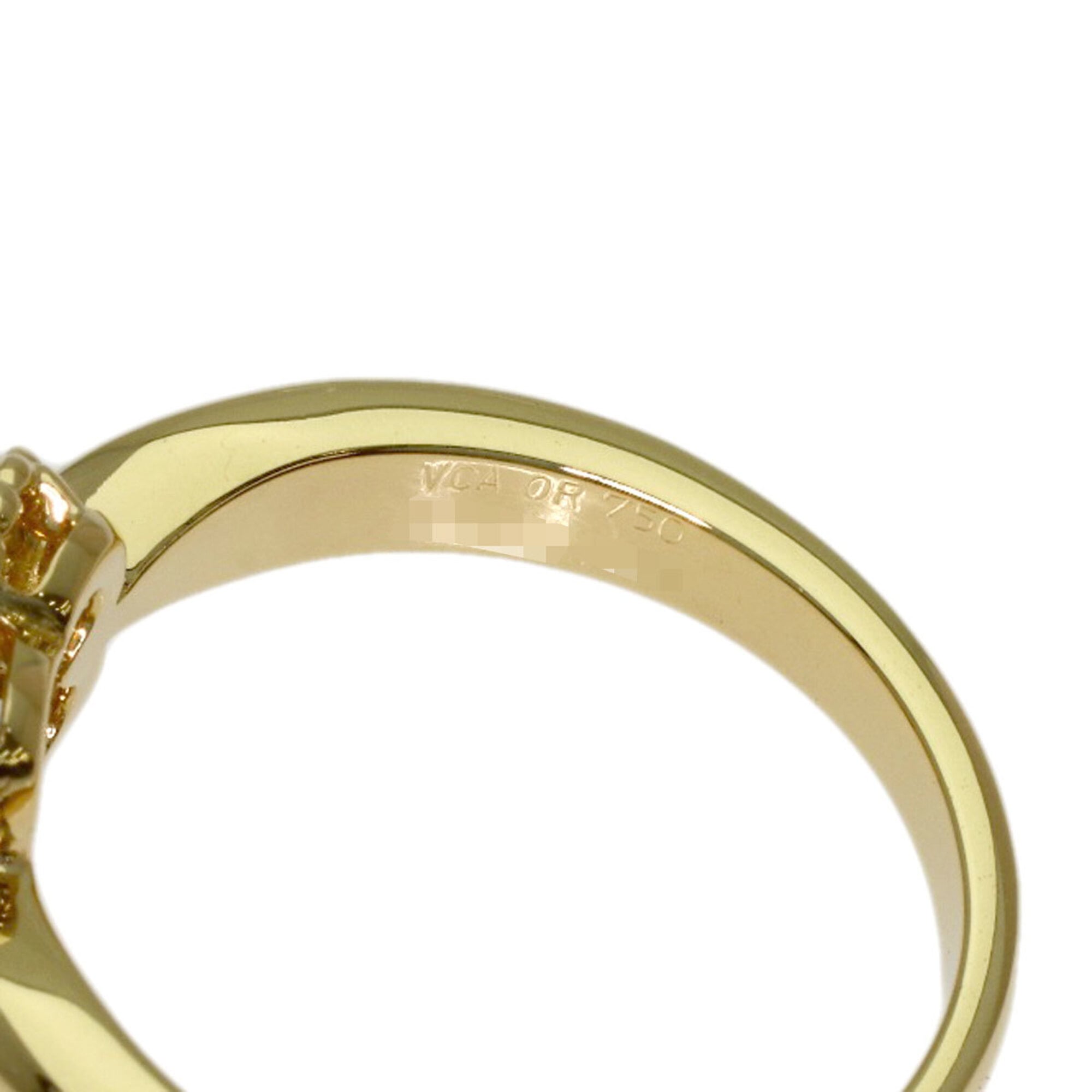 Van Cleef & Arpels Yellow Gold (18K) Band Ring (Pre-Owned)