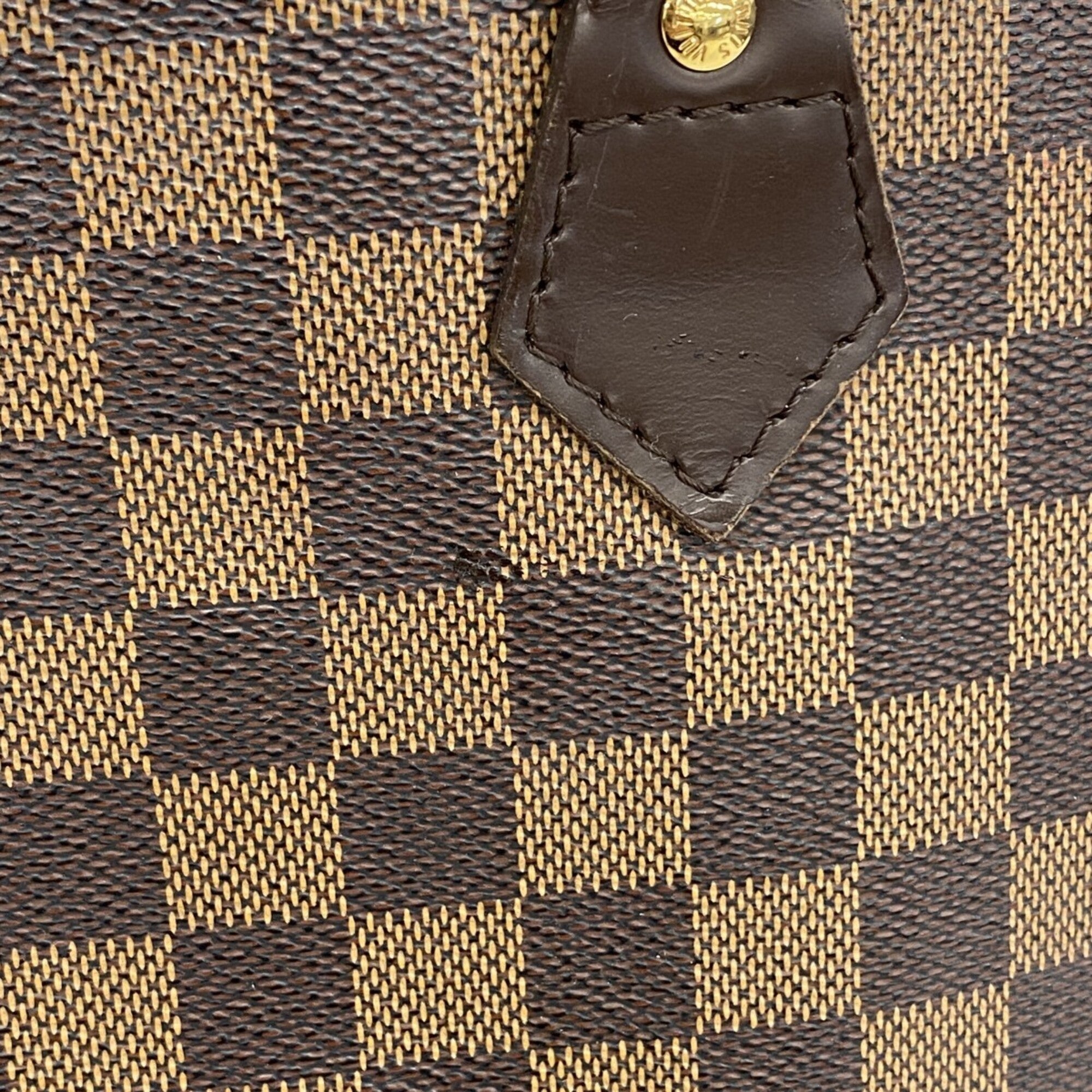 Louis Vuitton Ebene Handbag (Pre-Owned)