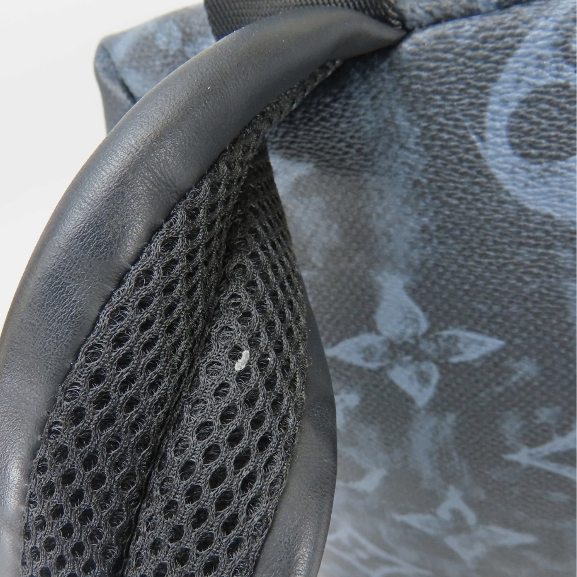 Louis Vuitton Black Gray Noir Backpack (Pre-Owned)