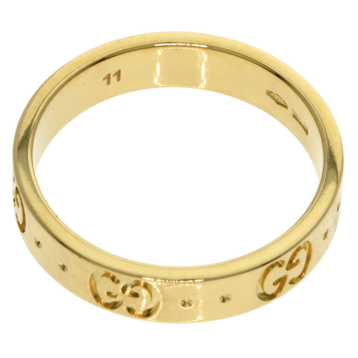 Gucci Yellow Gold (18K) Band Ring (Pre-Owned)