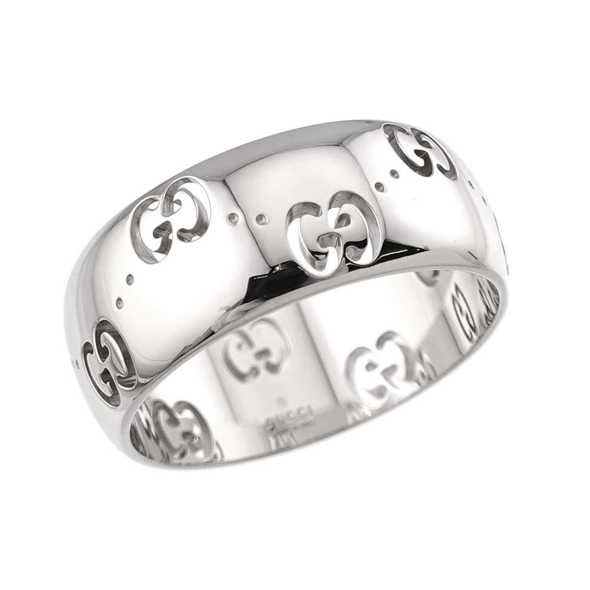 Gucci White Gold (18K) Band Ring (Pre-Owned)