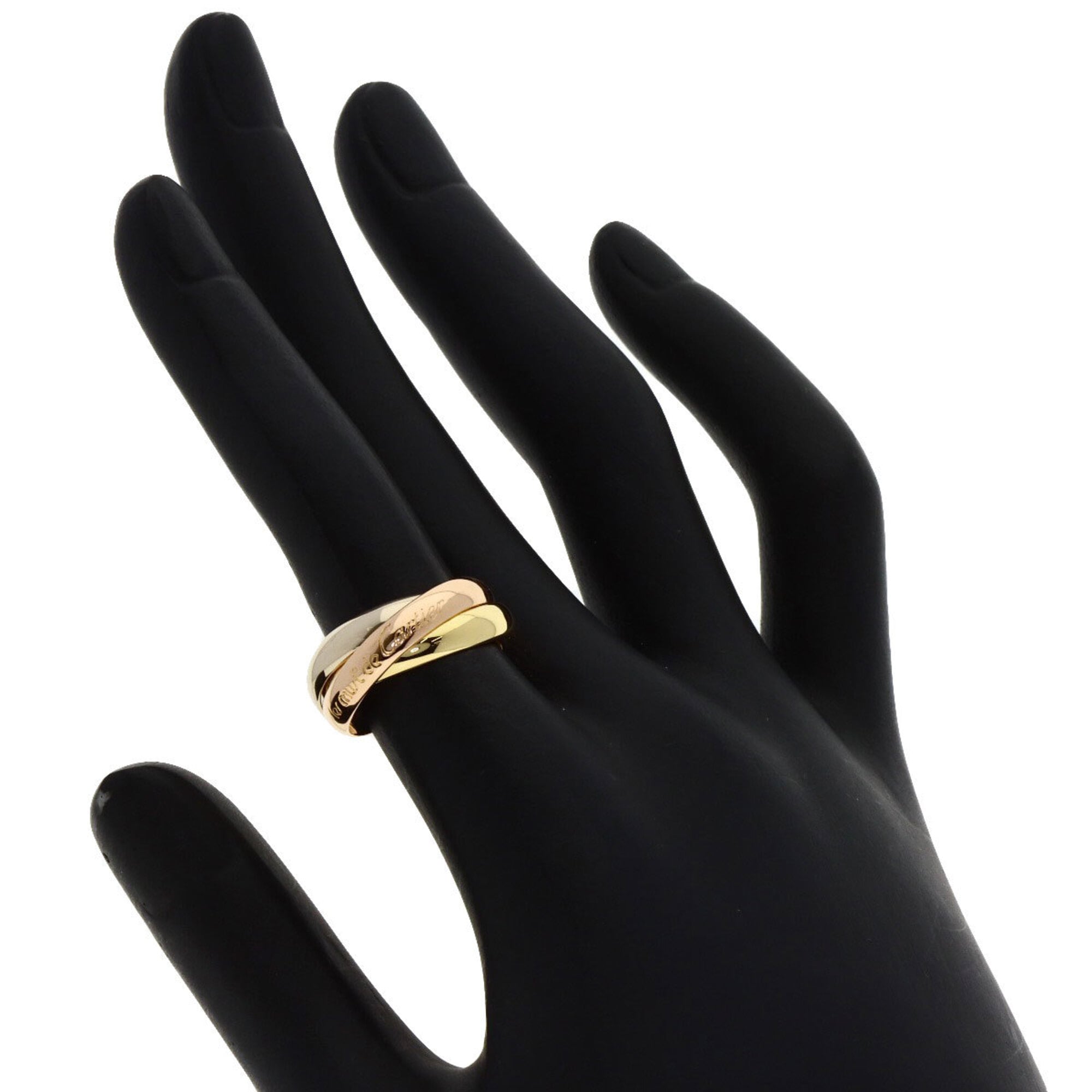 Cartier Yellow Gold (18K) Pink Gold (18K) White Gold (18K) Band Ring (Pre-Owned)