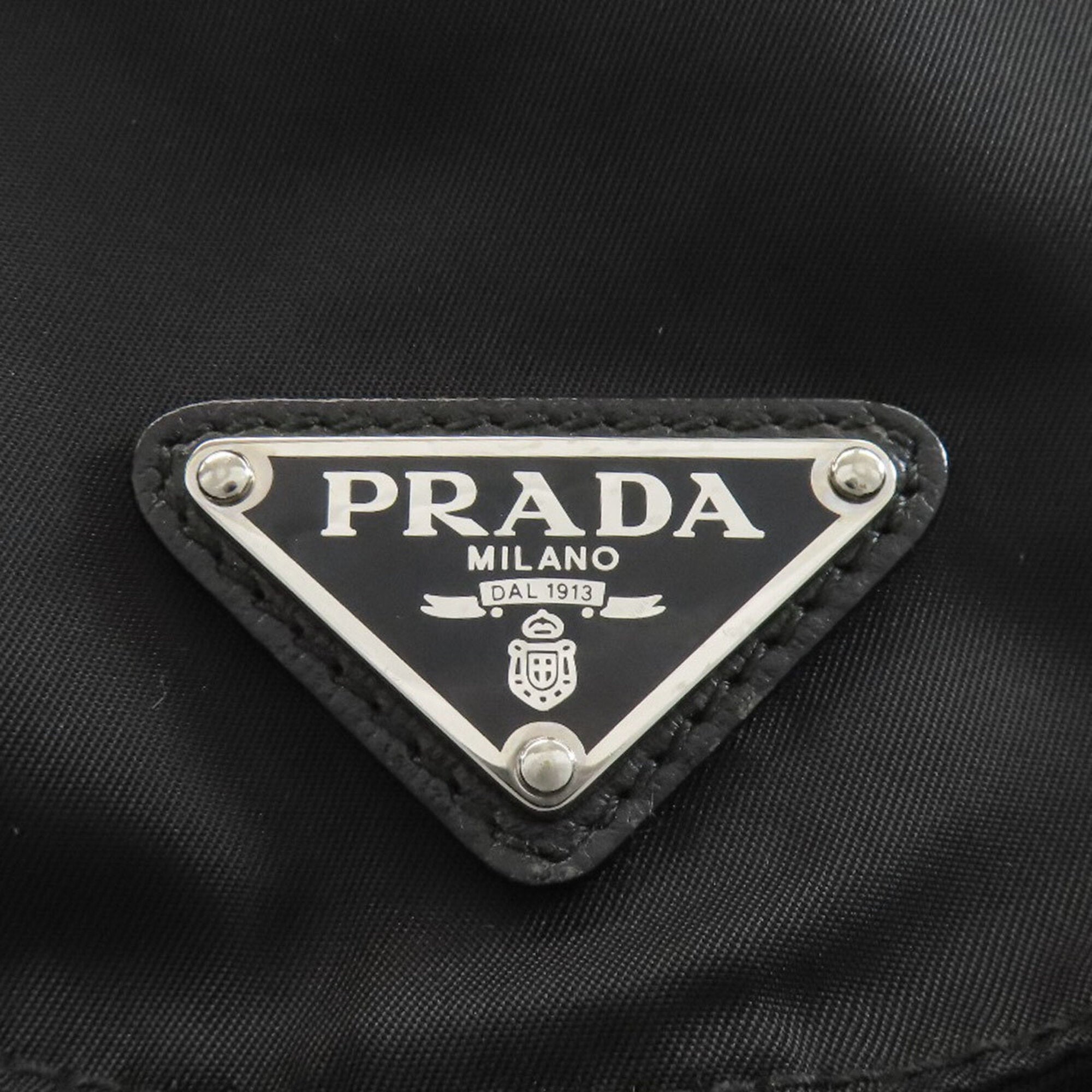 Prada Black Nylon Backpack (Pre-Owned)