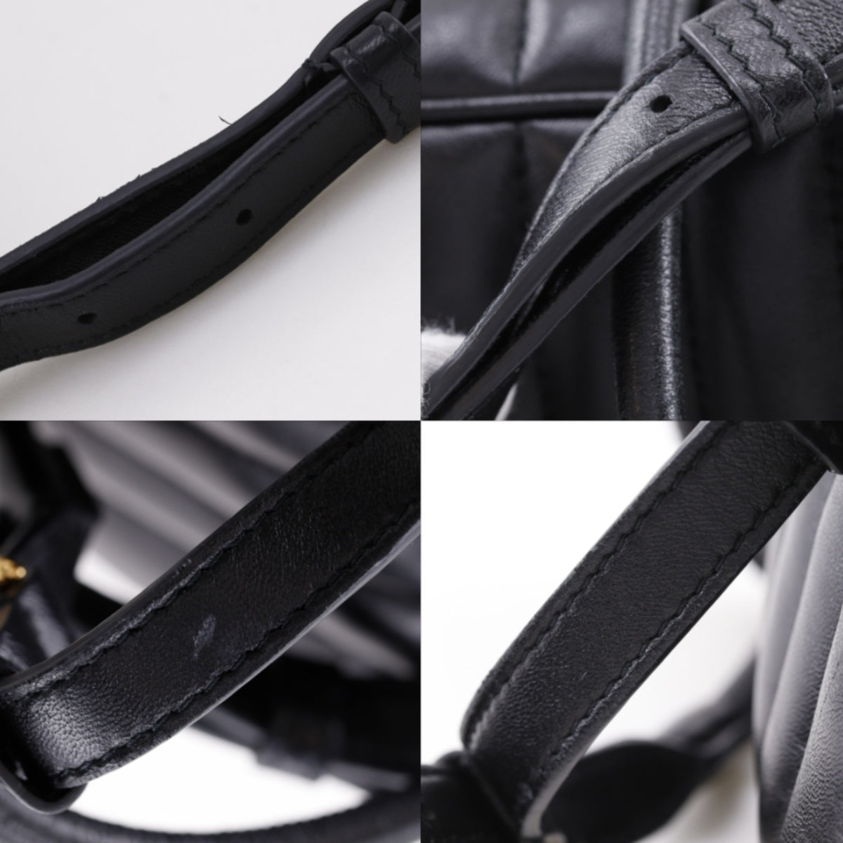 Burberry Black Leather Backpack (Pre-Owned)
