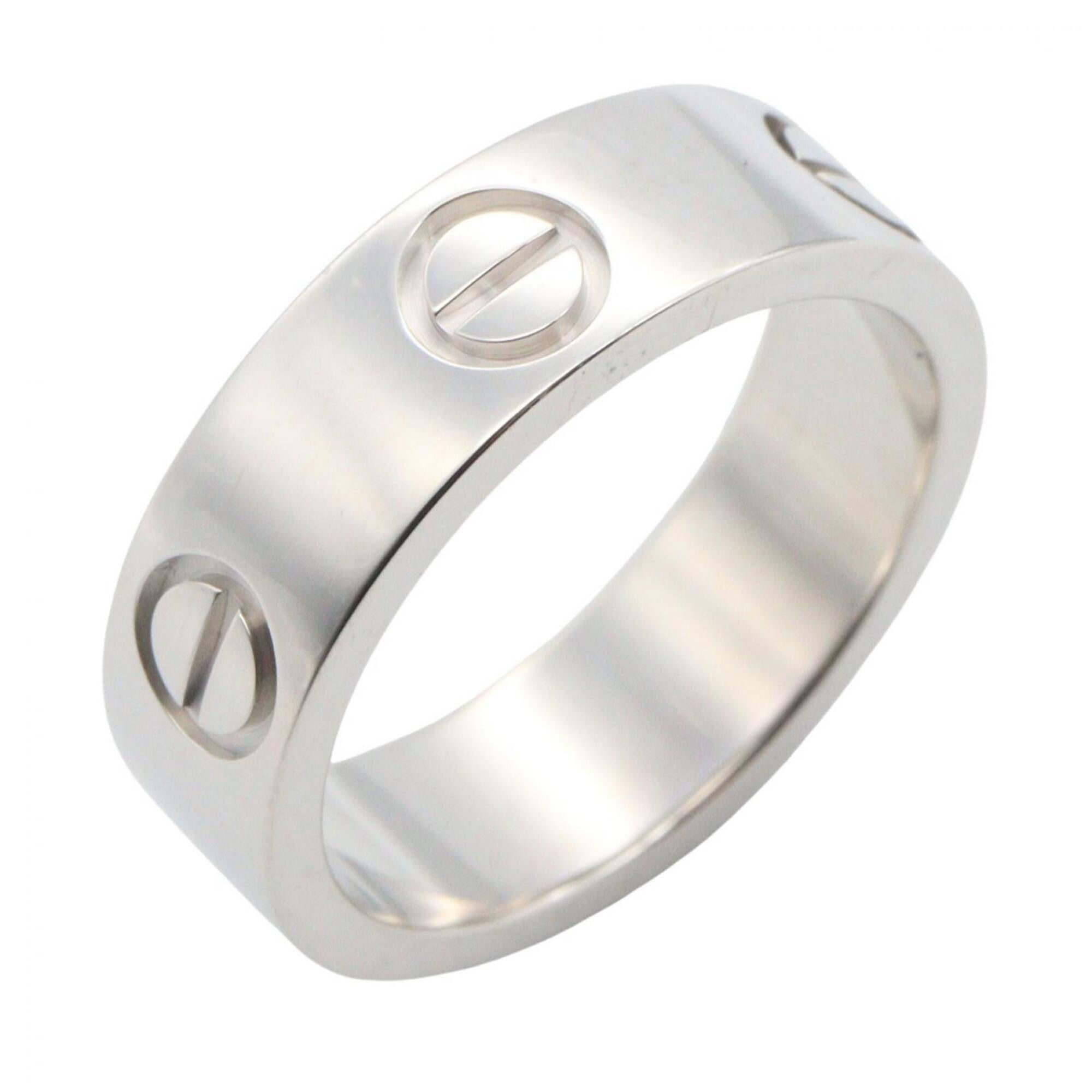 Cartier White Gold White Gold (18K) Band Ring (Pre-Owned)
