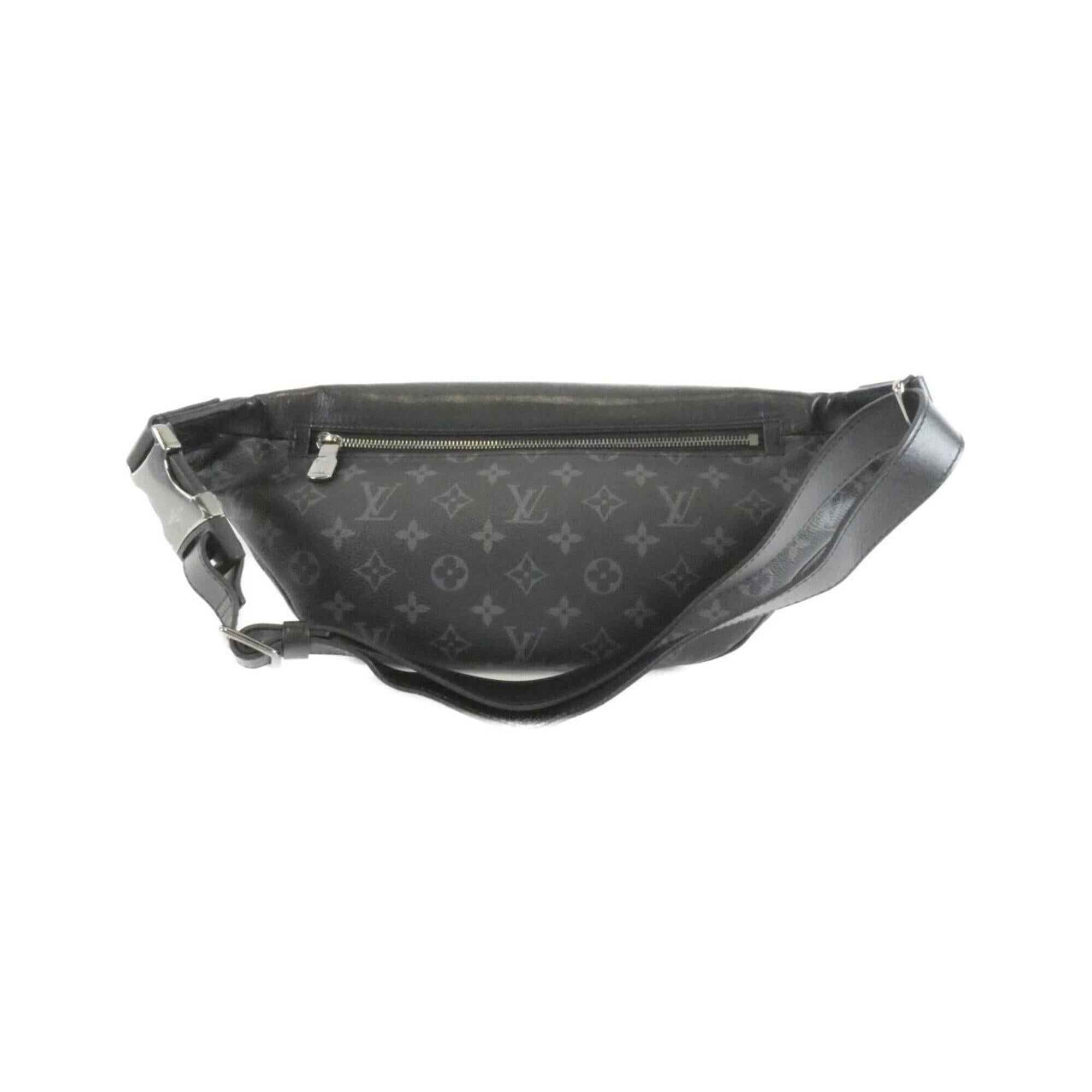 Louis Vuitton Black Coated Canvas Shoulder Bag (Pre-Owned)