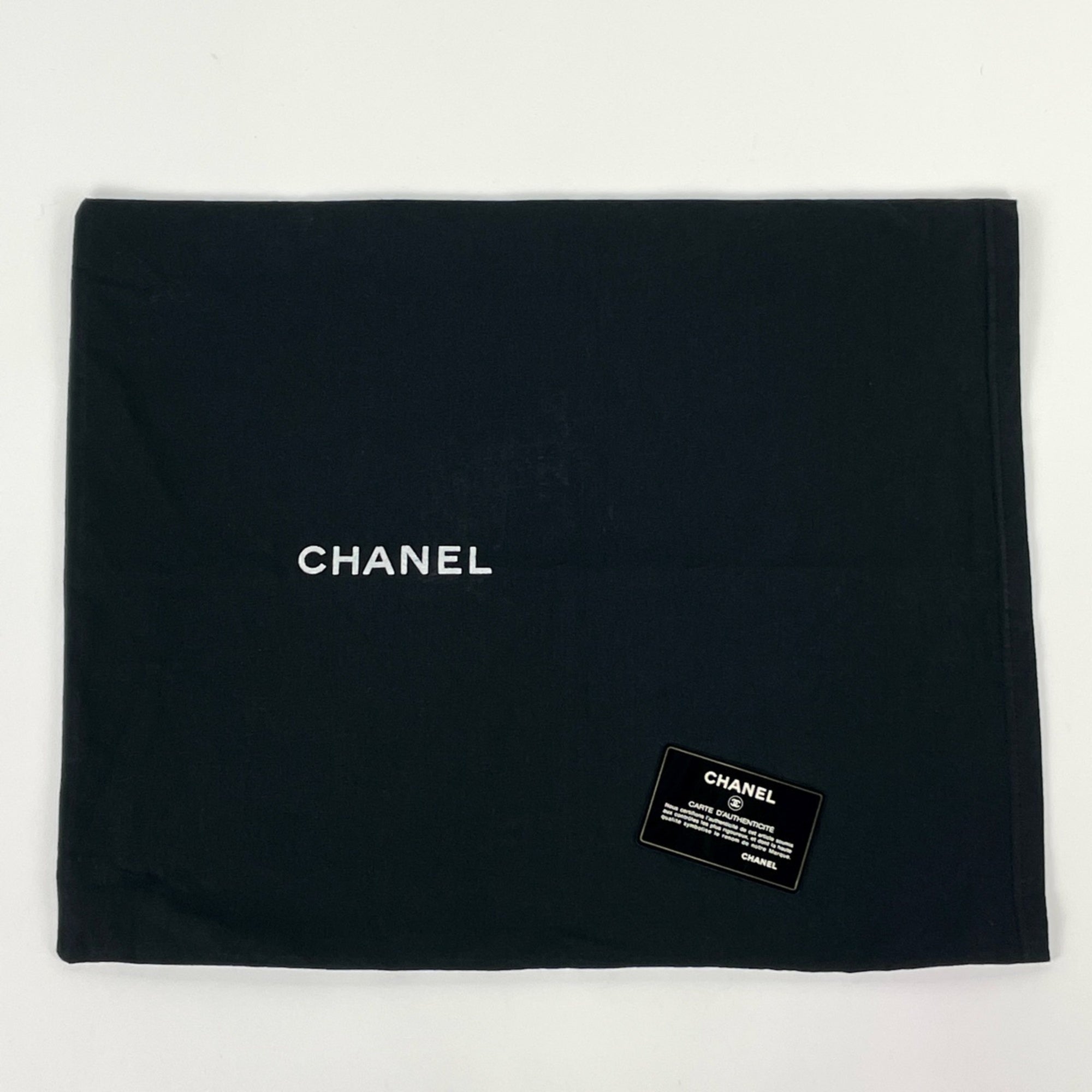 Chanel Black Grained Calfskin Tote Bag (Pre-Owned)