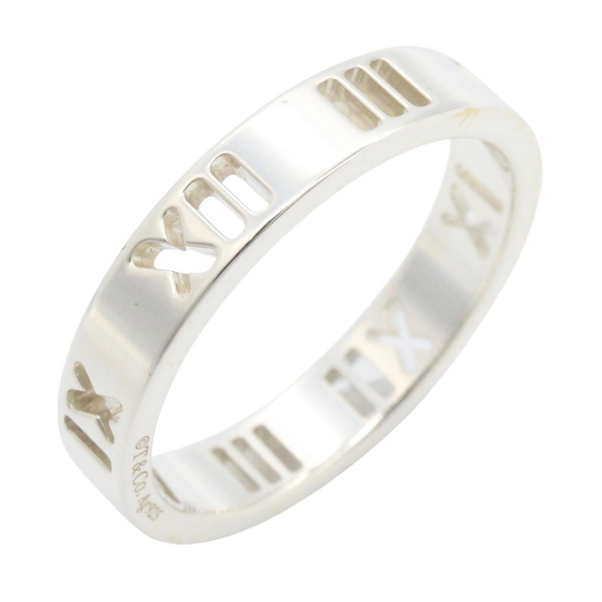 Tiffany Silver Silver 925 Band Ring (Pre-Owned)