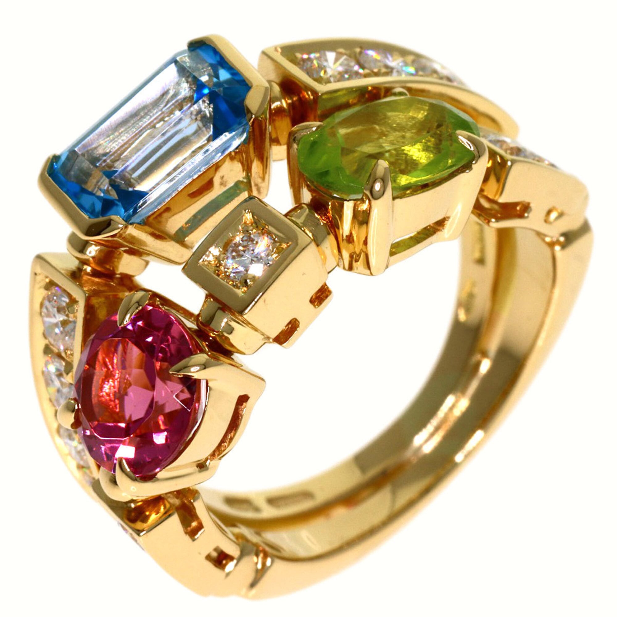 Bvlgari Yellow Gold Yellow Gold Band Ring (Pre-Owned)