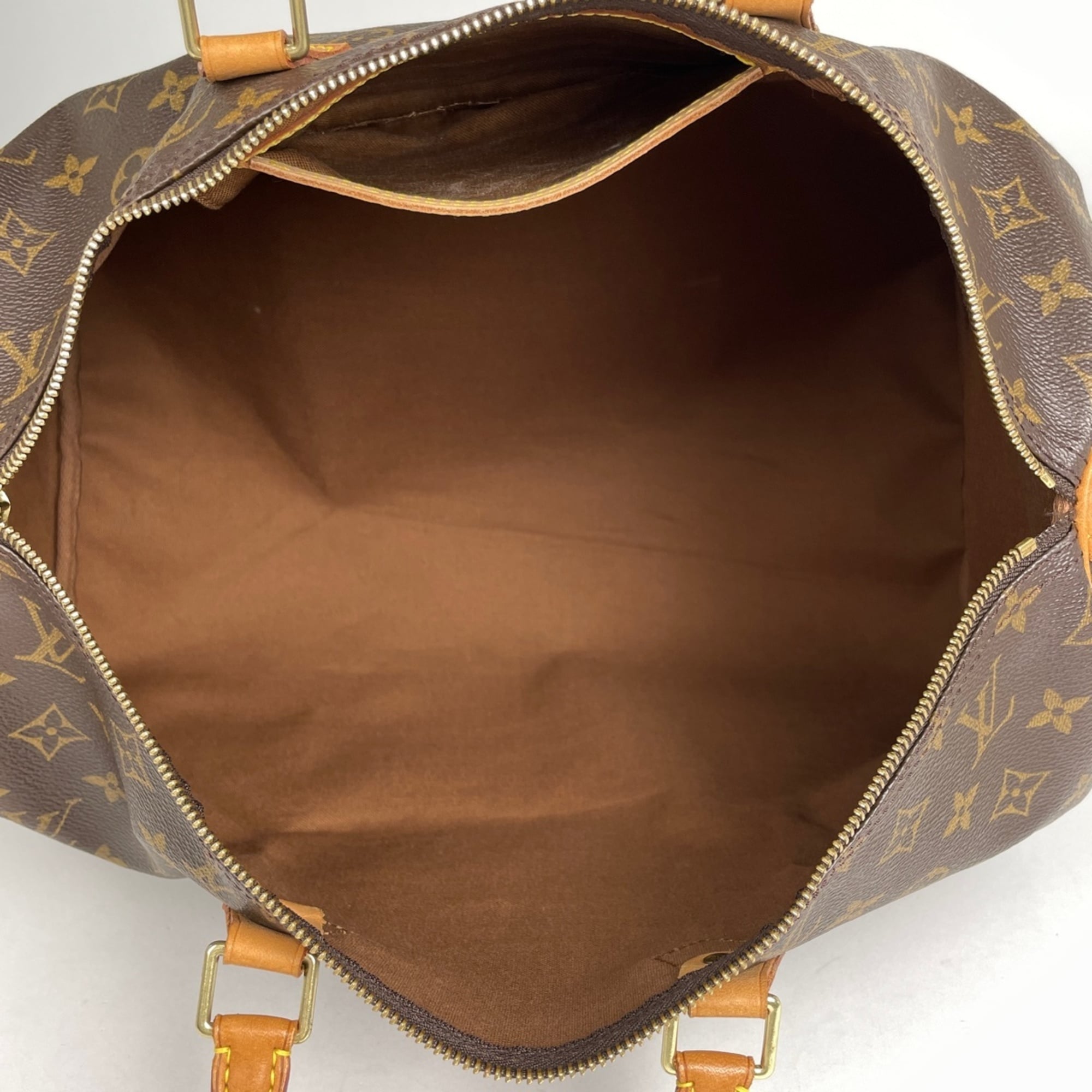 Louis Vuitton Monogram Brown Monogram Boston Bag Handbag (Pre-Owned)