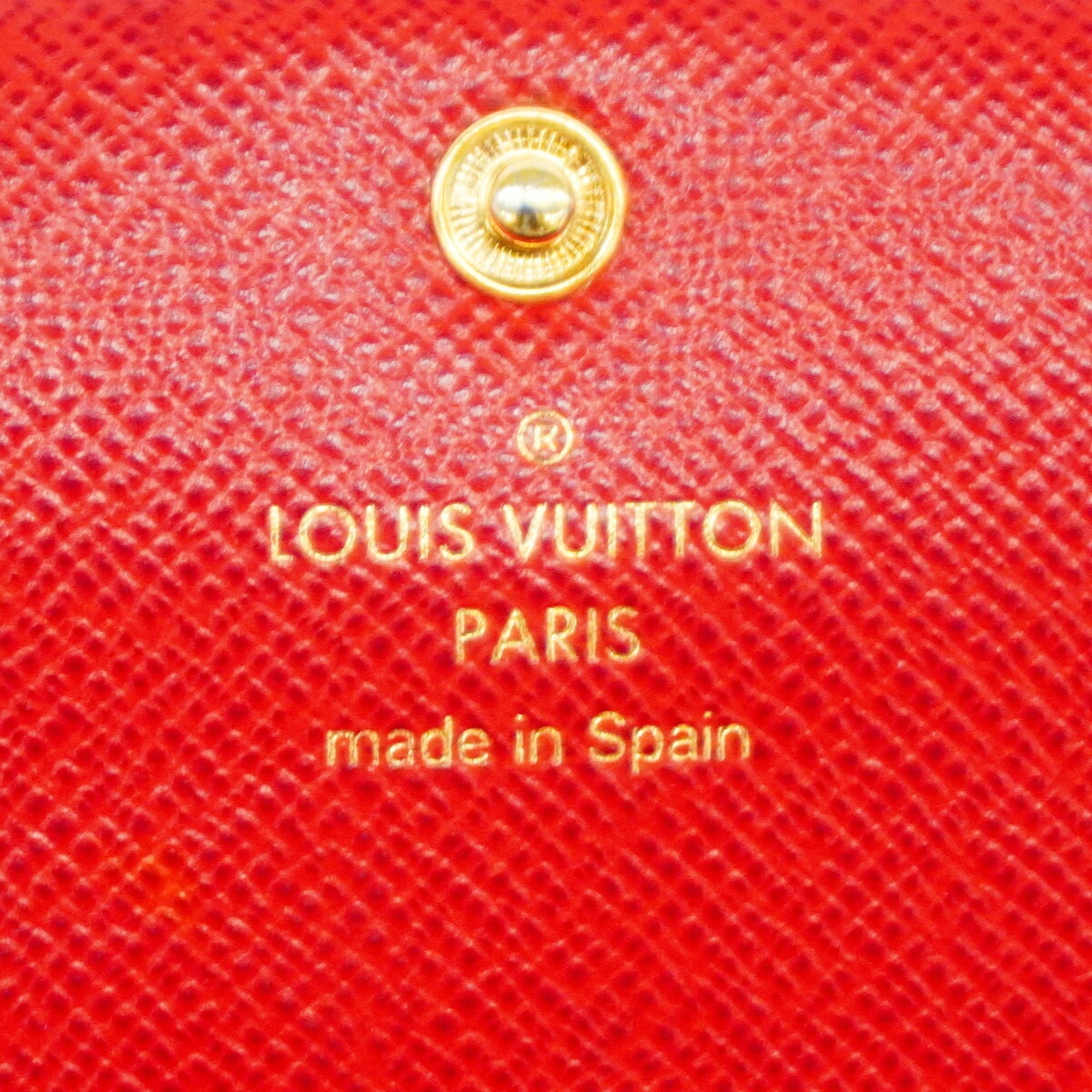 Louis Vuitton Rouge Long Wallet (Bi-Fold) (Pre-Owned)