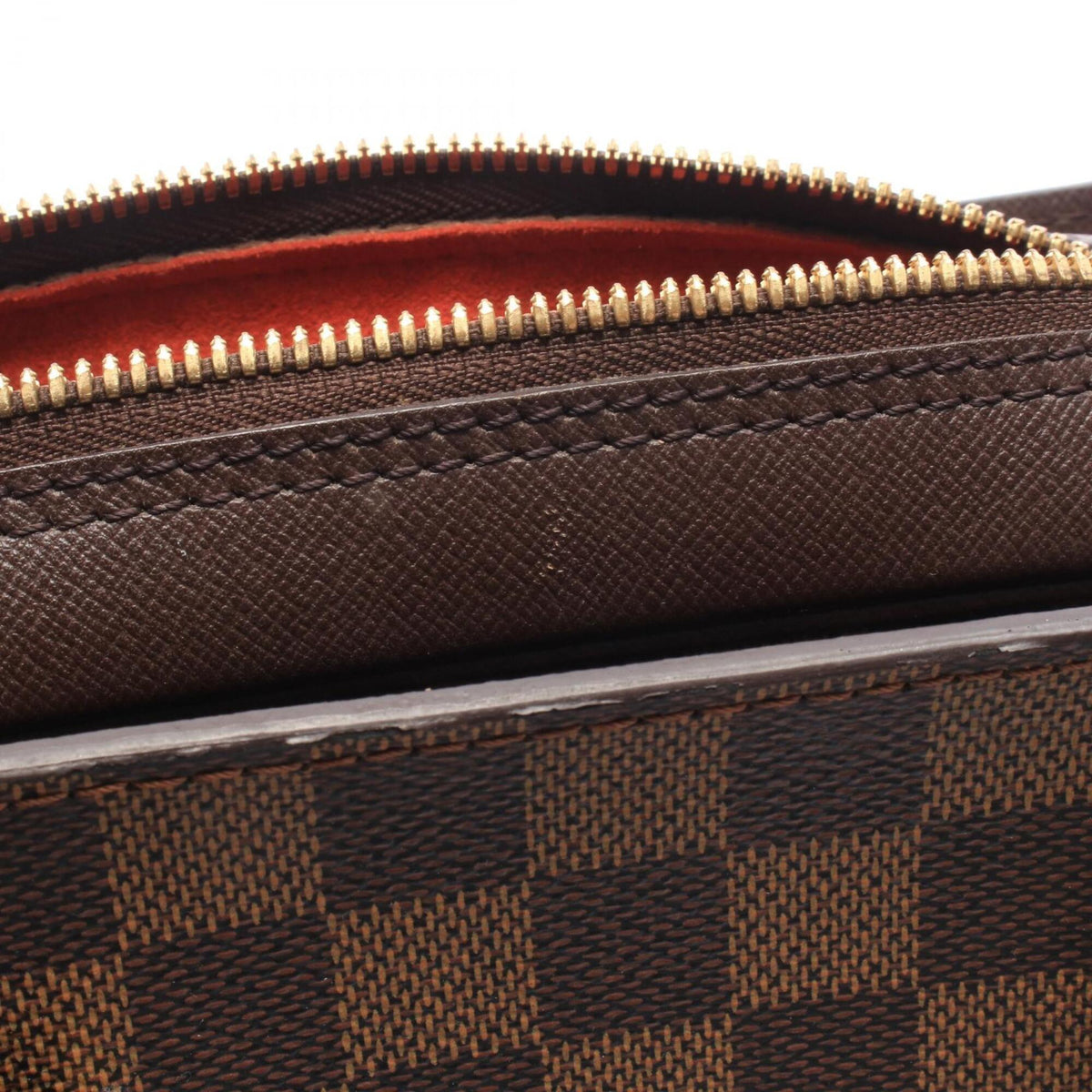 Louis Vuitton Brown Ebene Coated Canvas Leather Handbag (Pre-Owned)