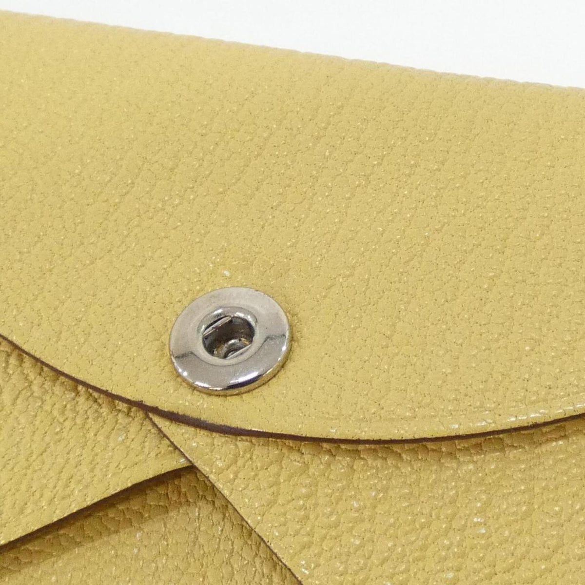 Hermes Chevre Leather Coin Purse/Coin Case (Pre-Owned)