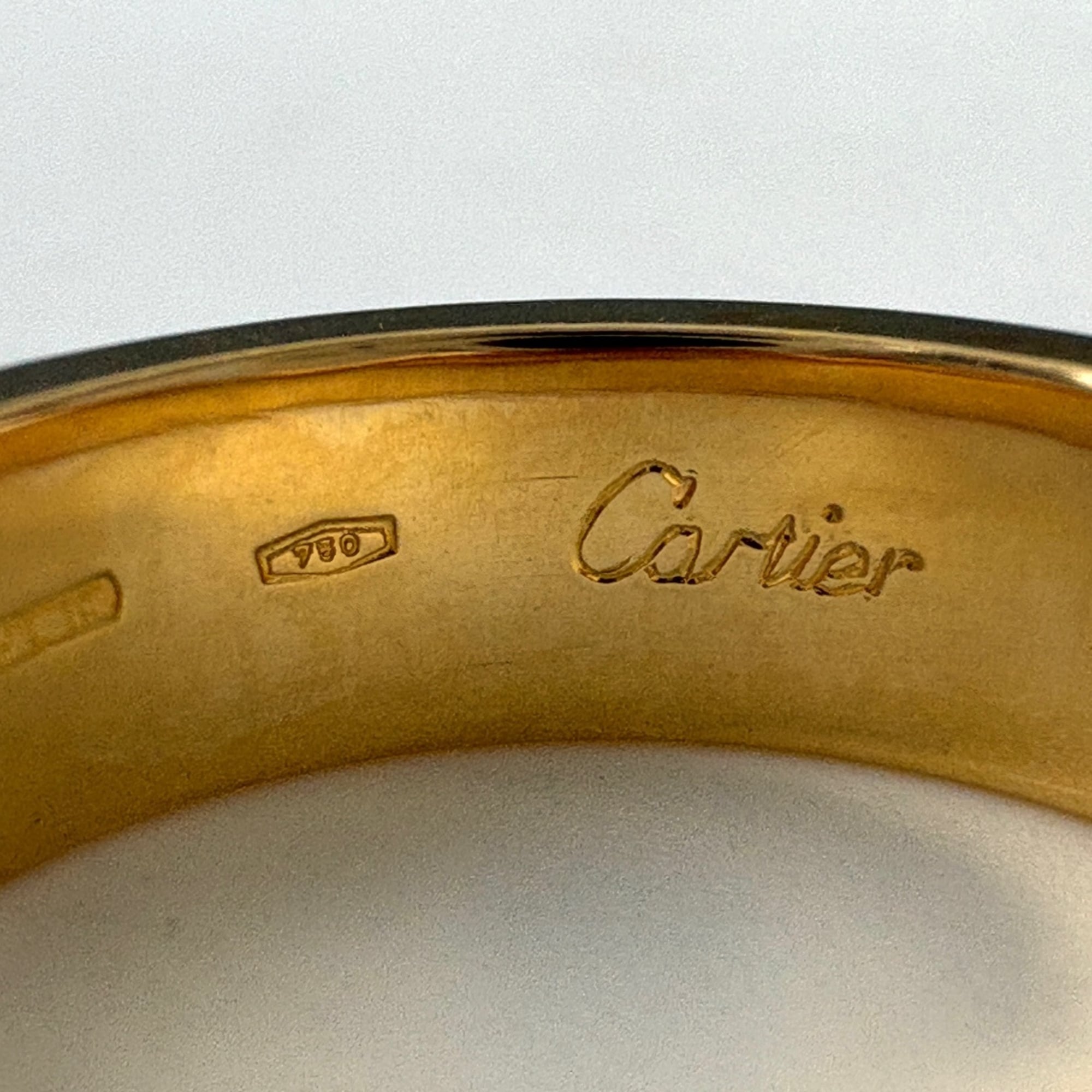 Cartier Yellow Gold (18K) Band Ring (Pre-Owned)