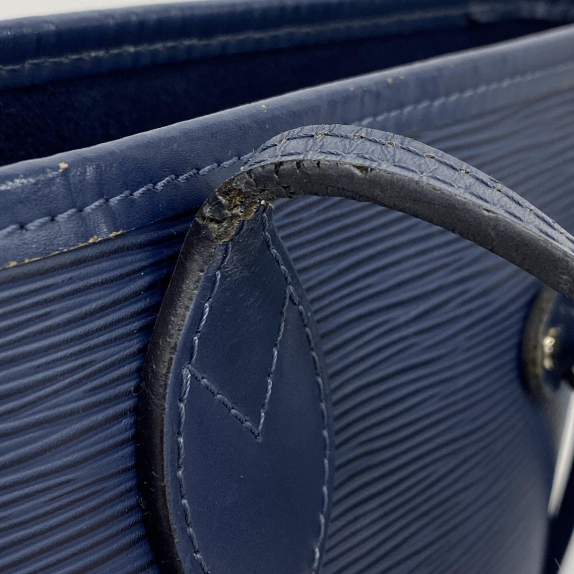 Louis Vuitton Navy Tote Bag (Pre-Owned)