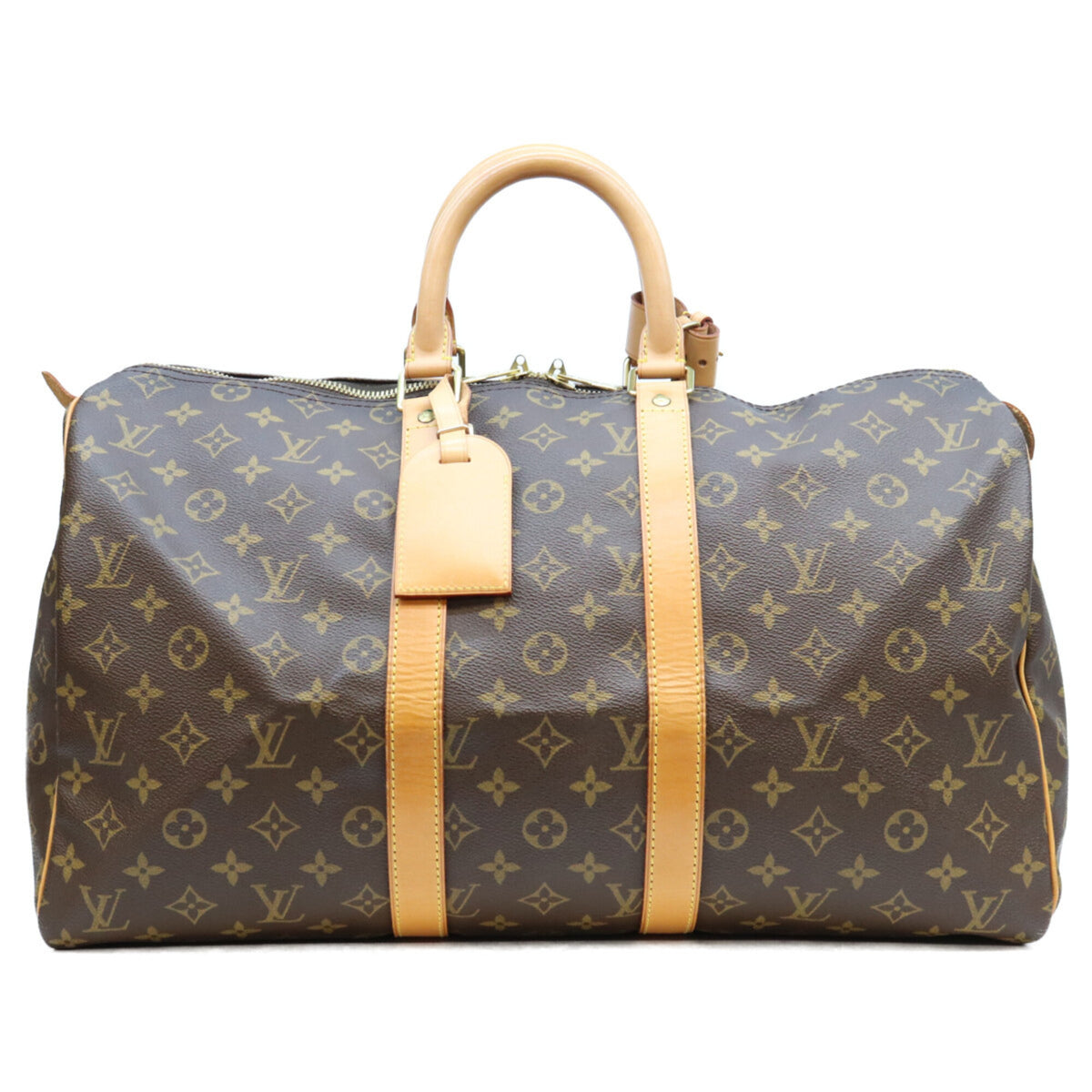 Louis Vuitton Brown Monogram Boston Bag (Pre-Owned)