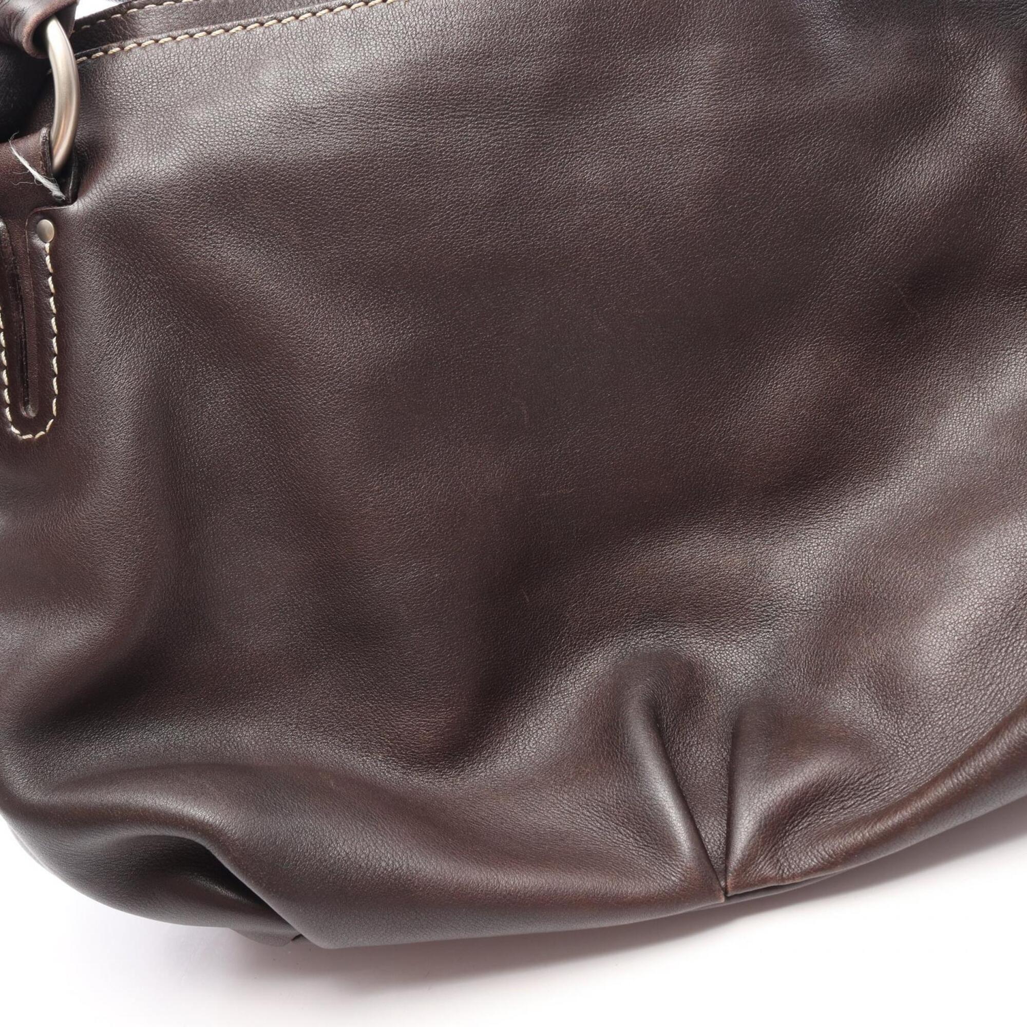 Celine Brown Leather Handbag (Pre-Owned)