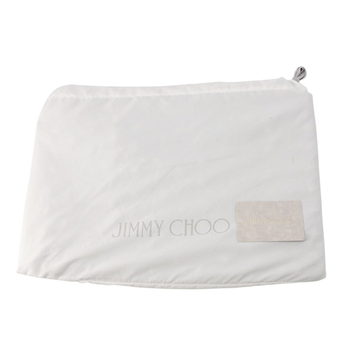 Jimmy Choo Navy Black Denim Leather Clutch Bag Handbag (Pre-Owned)