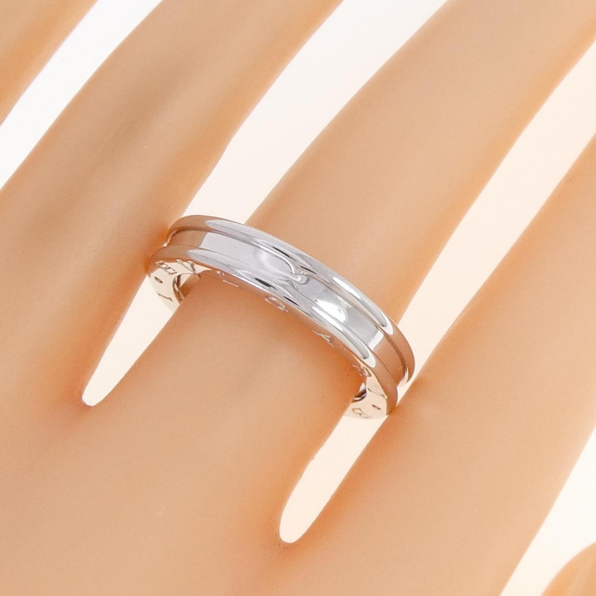 Bvlgari White Gold White Gold (18K) Band Ring (Pre-Owned)