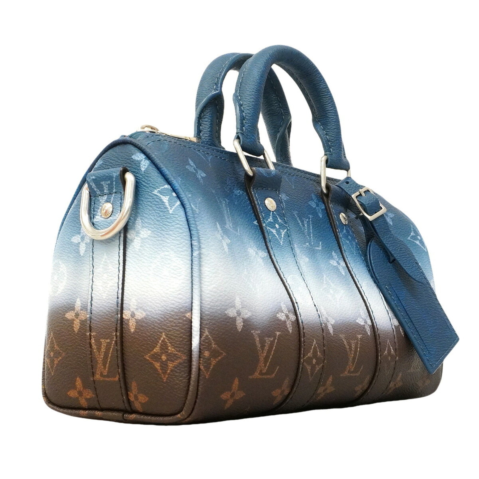 Louis Vuitton Blue Handbag (Pre-Owned)