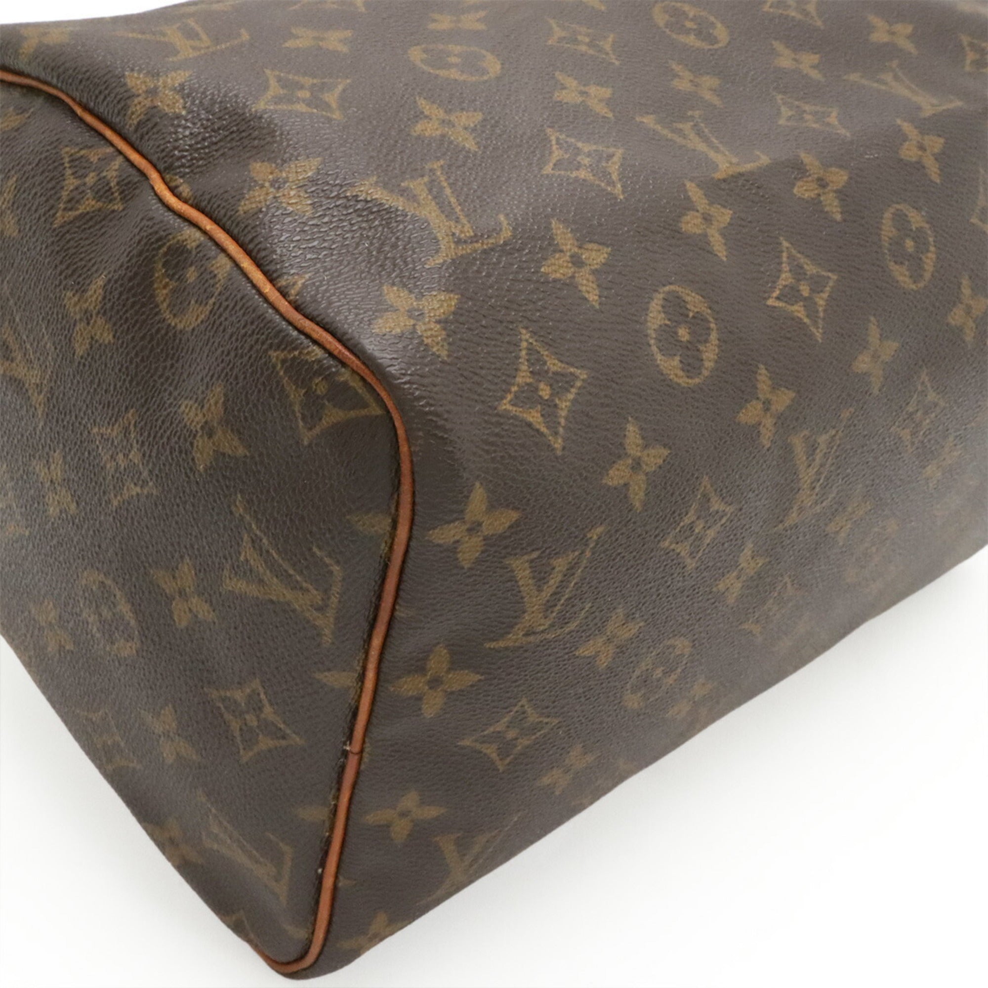 Louis Vuitton Brown Monogram Canvas Pvc Coated Canvas Boston Bag Handbag (Pre-Owned)