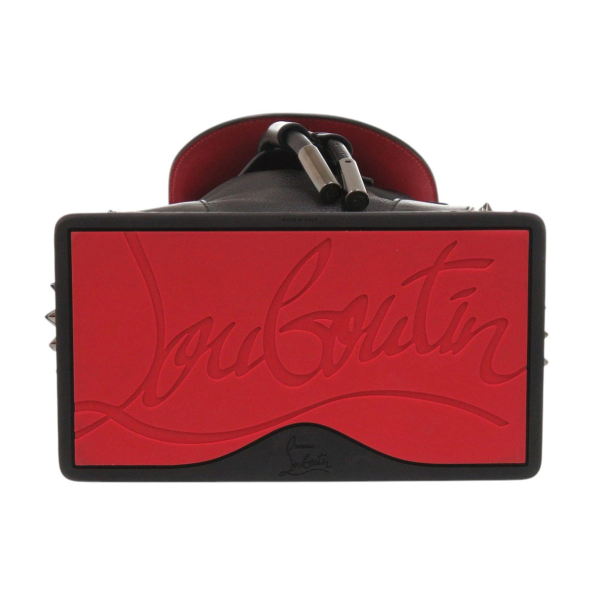 Christian Louboutin Black Leather Backpack (Pre-Owned)