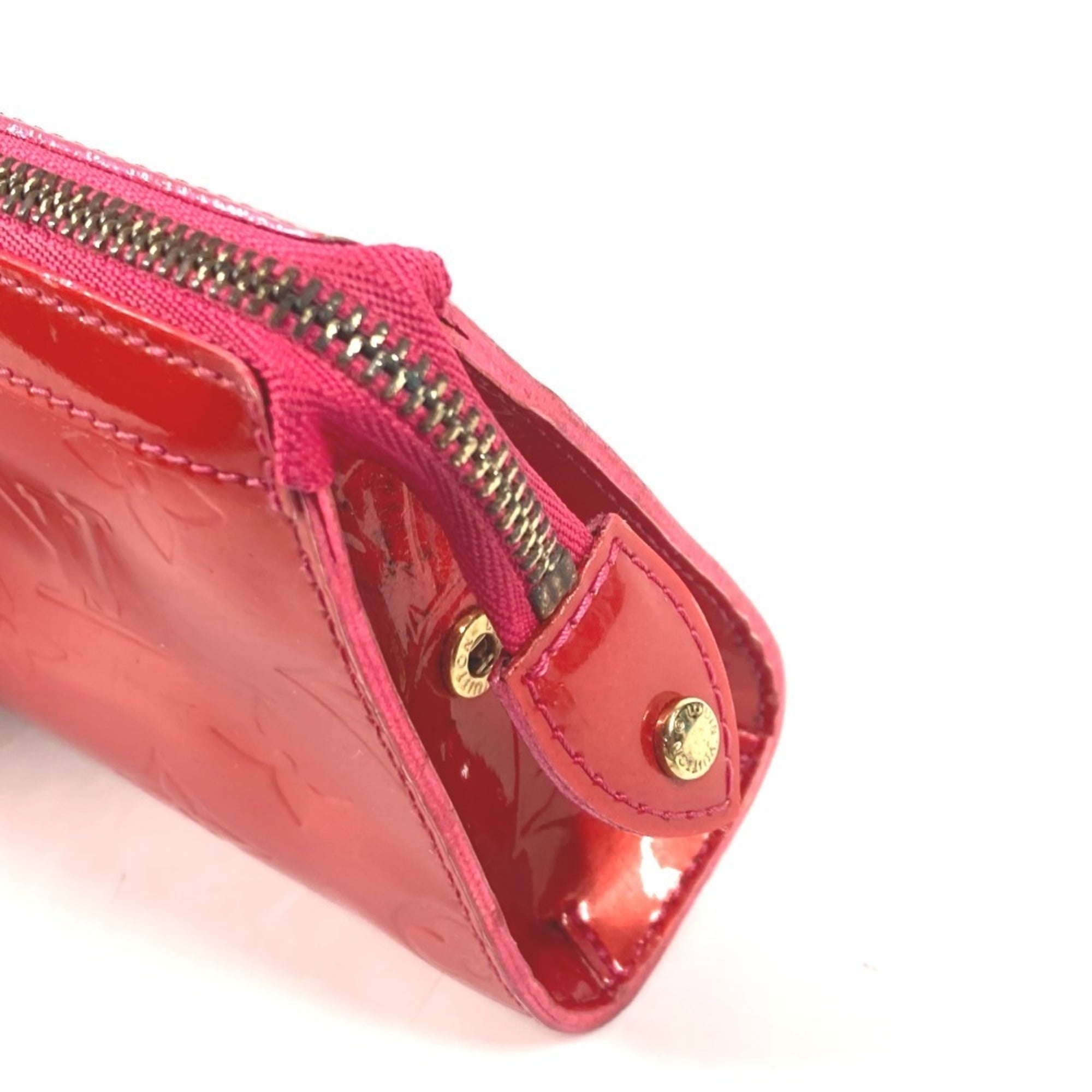 Louis Vuitton Monogram Vernis Pink Rose Pop Monogram Vernis Pouch (Pre-Owned)