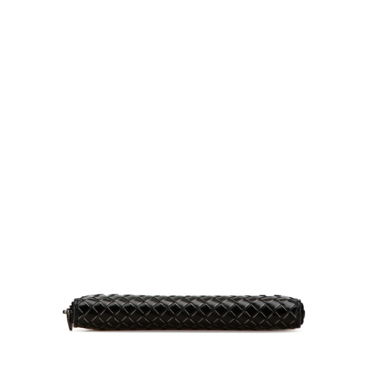 Bottega Veneta Black Leather Long Wallet (Bi-Fold) (Pre-Owned)