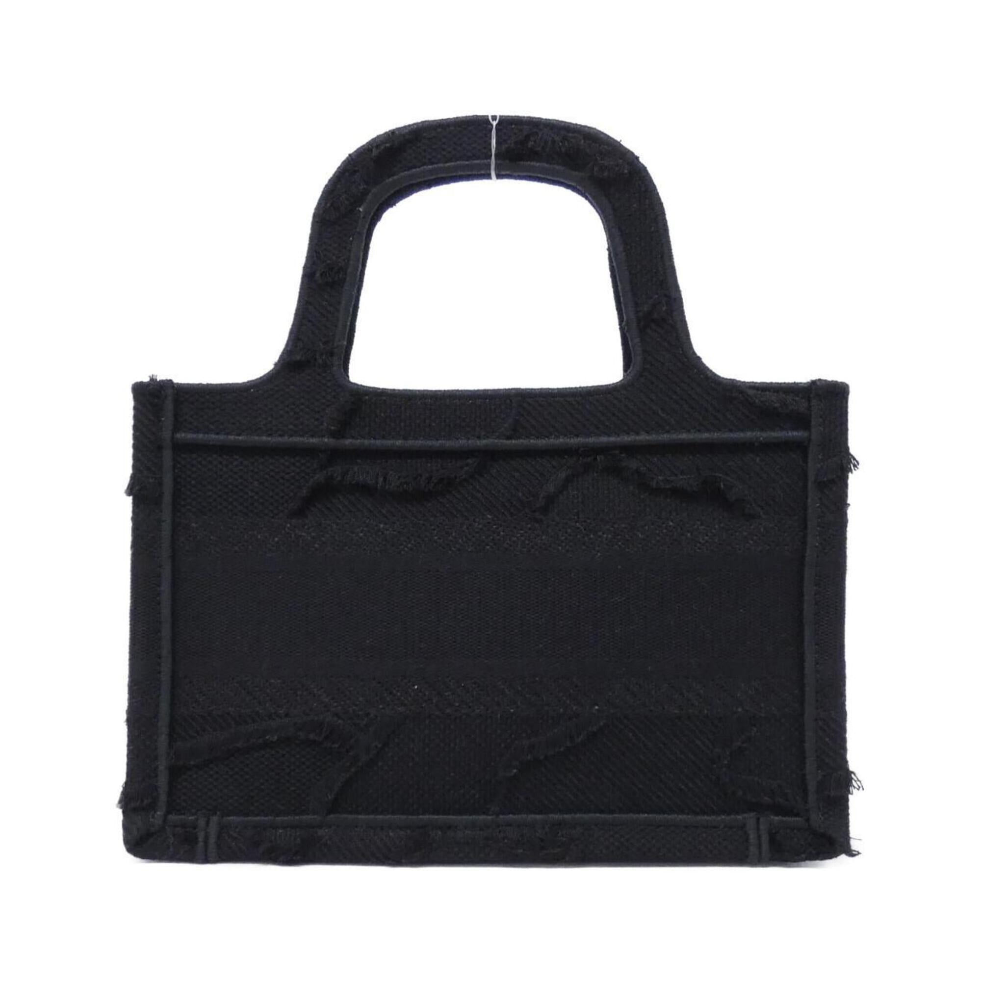 Christian Dior Black Canvas Handbag (Pre-Owned)