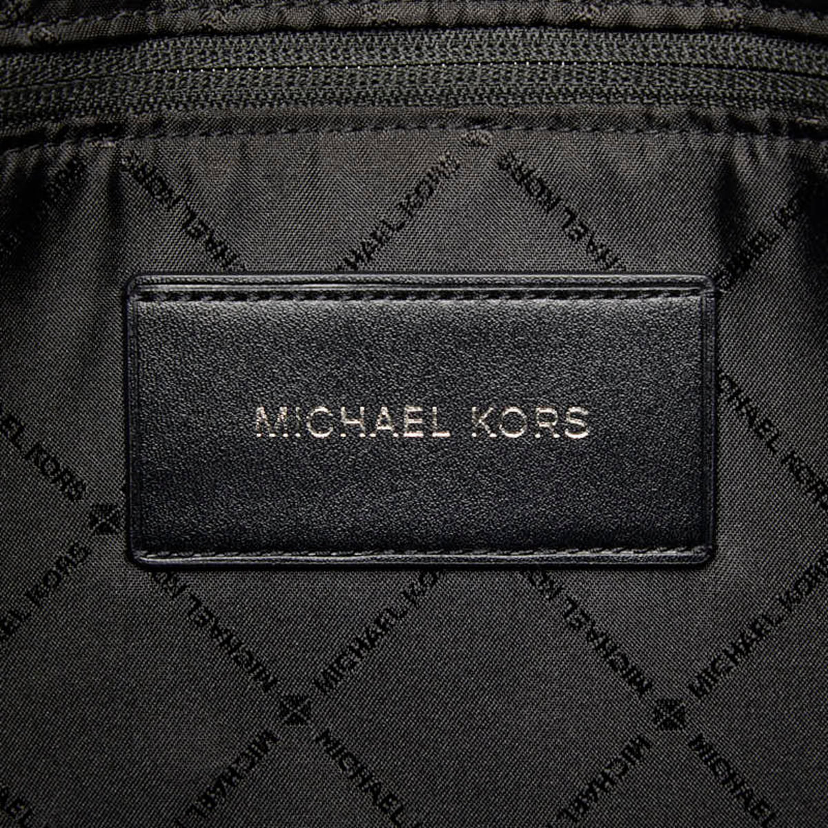 Michael Kors Black Pvc Leather Handbag Tote Bag (Pre-Owned)