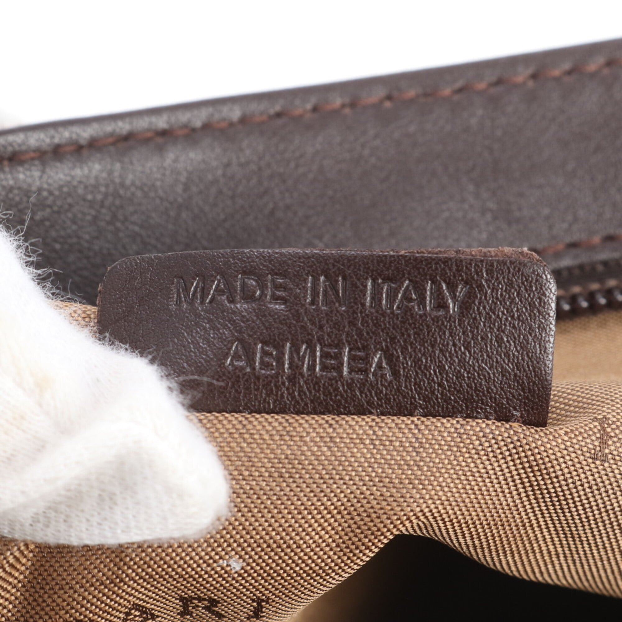 Bvlgari Brown Canvas Shoulder Bag (Pre-Owned)