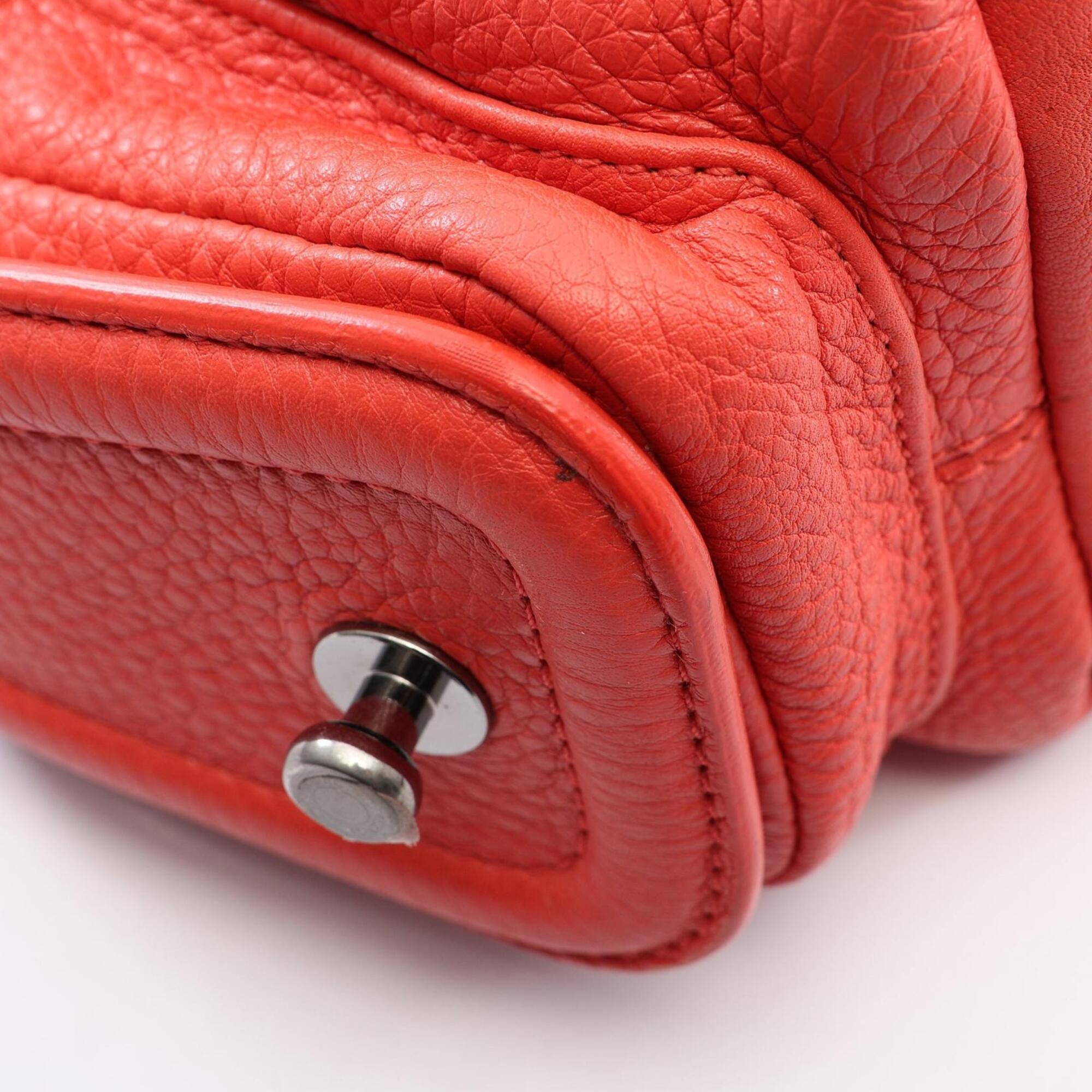Bvlgari Pink Leather Handbag (Pre-Owned)
