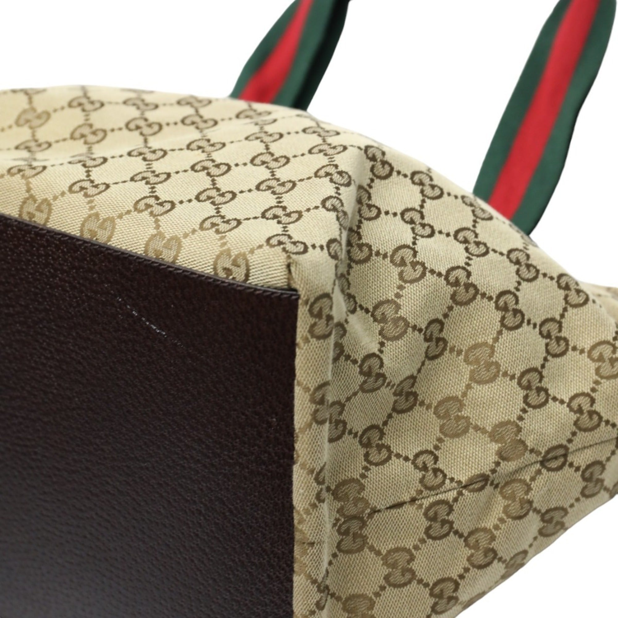 Gucci Beige Handbag Tote Bag (Pre-Owned)