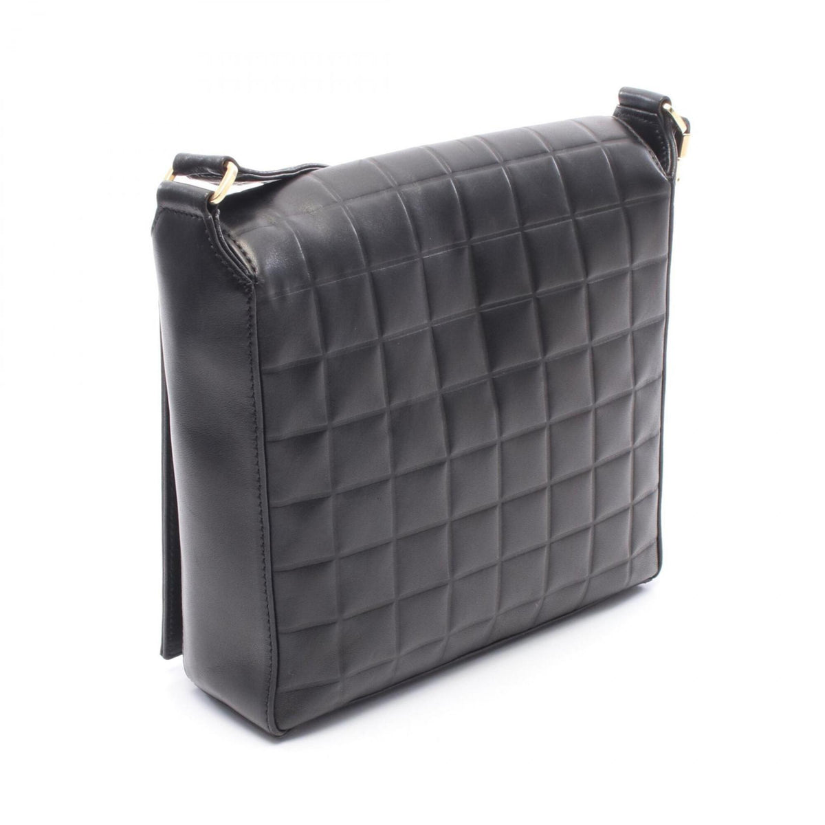 Chanel Black Leather Shoulder Bag (Pre-Owned)