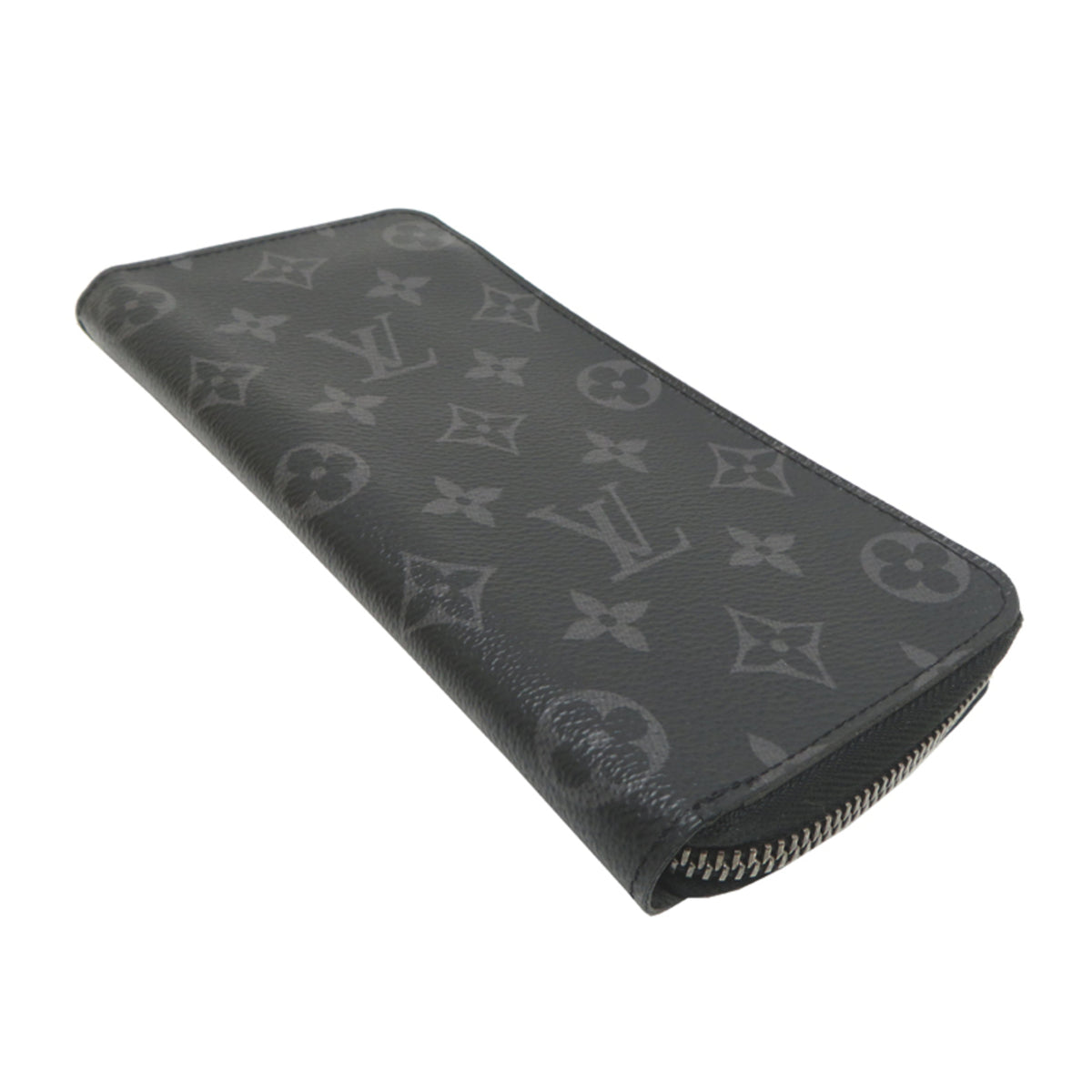 Louis Vuitton Black Monogram Eclipse Long Wallet (Bi-Fold) (Pre-Owned)
