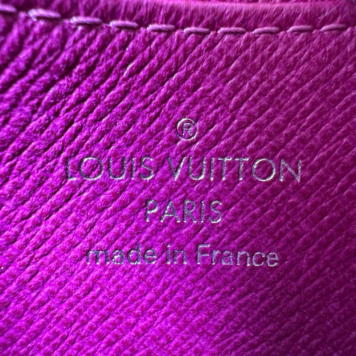 Louis Vuitton Purple Epi Leather Coin Purse/Coin Case (Pre-Owned)