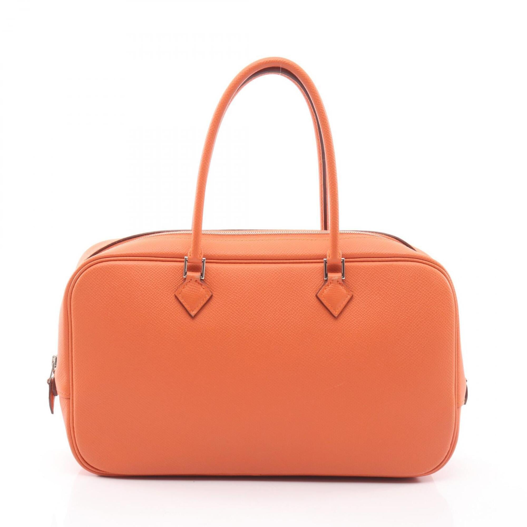 Hermes Orange Epsom Leather Leather Handbag (Pre-Owned)