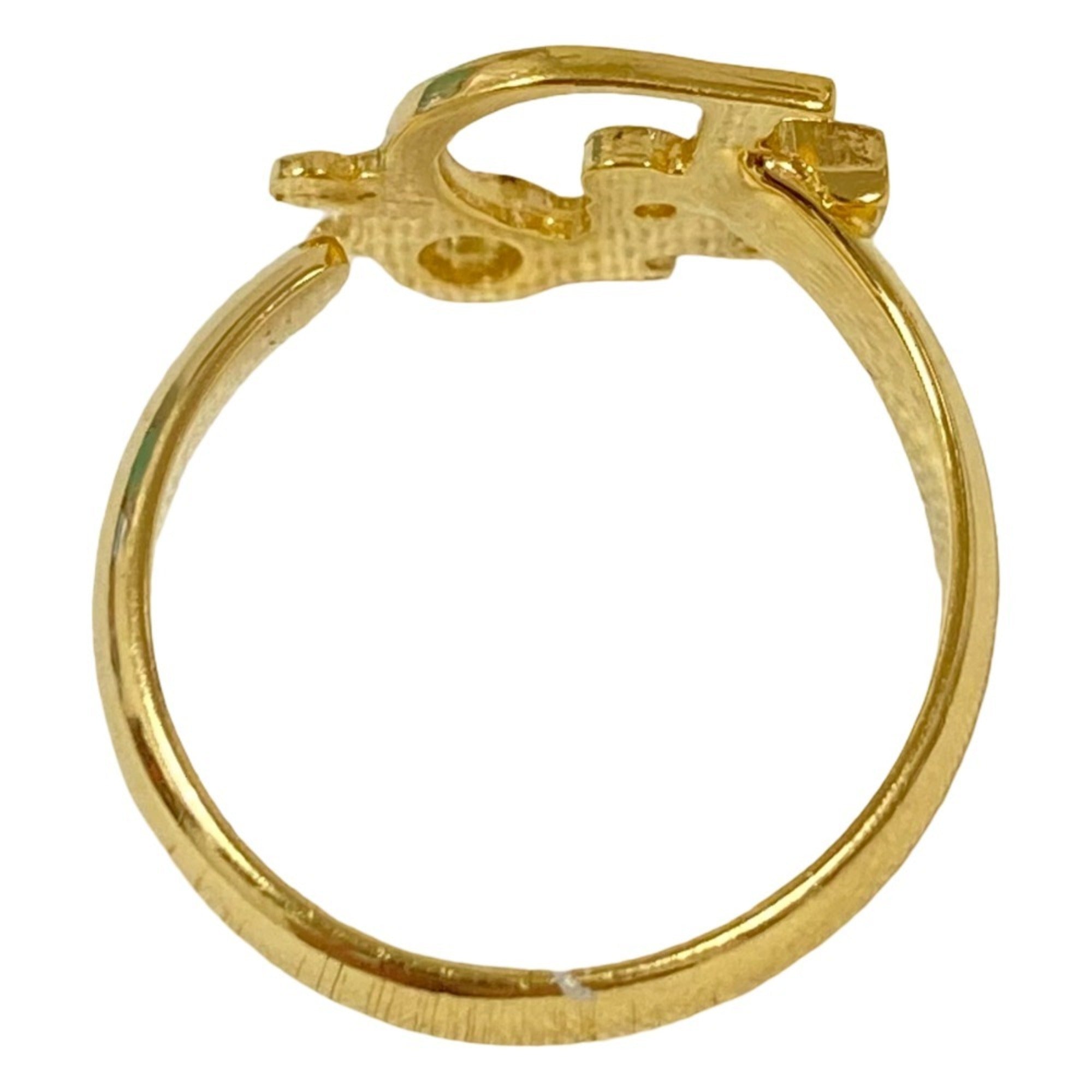 Christian Dior Gold Band Ring (Pre-Owned)