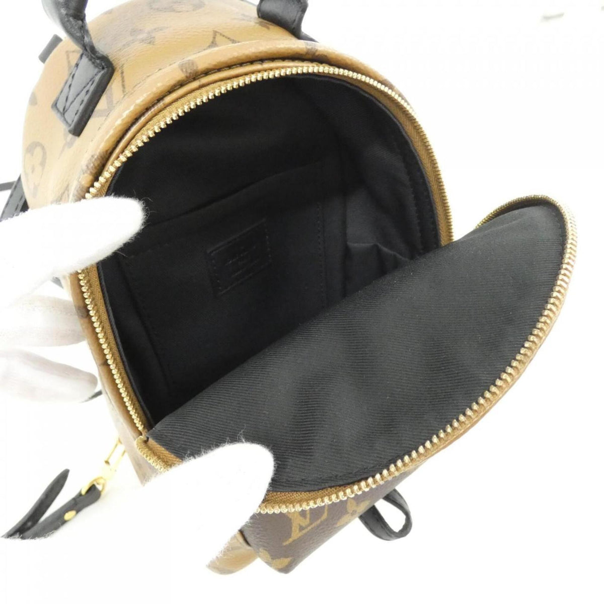 Louis Vuitton Marron Monogram Reverse Coated Canvas Backpack (Pre-Owned)