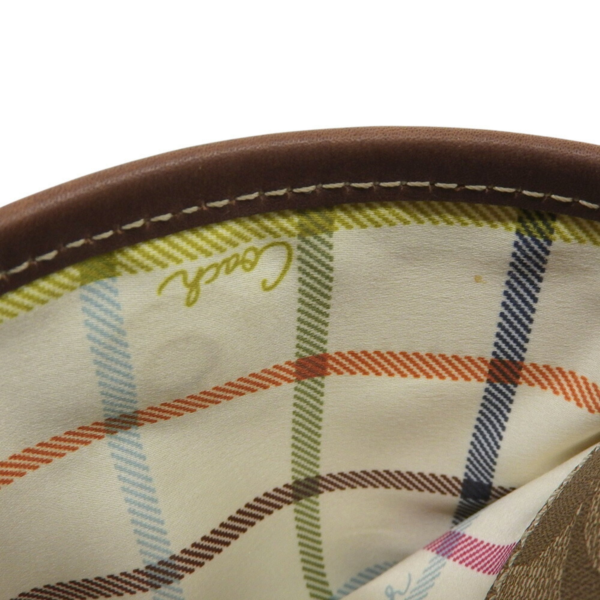 Coach Brown Pvc Shoulder Bag (Pre-Owned)