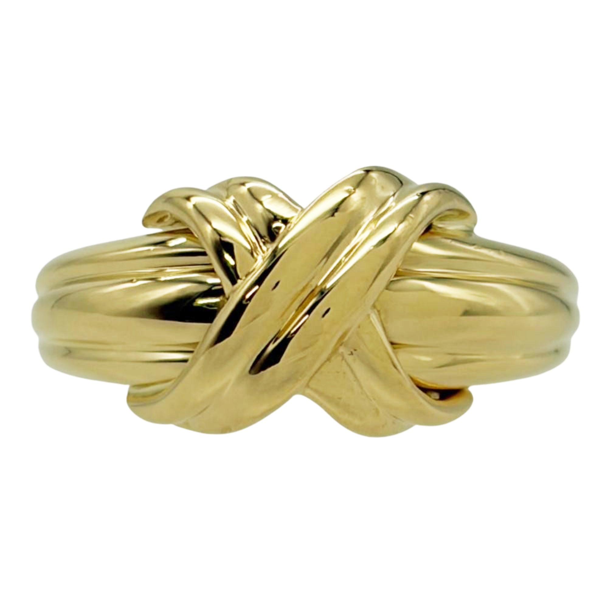 Tiffany Yellow Gold (18K) Band Ring (Pre-Owned)