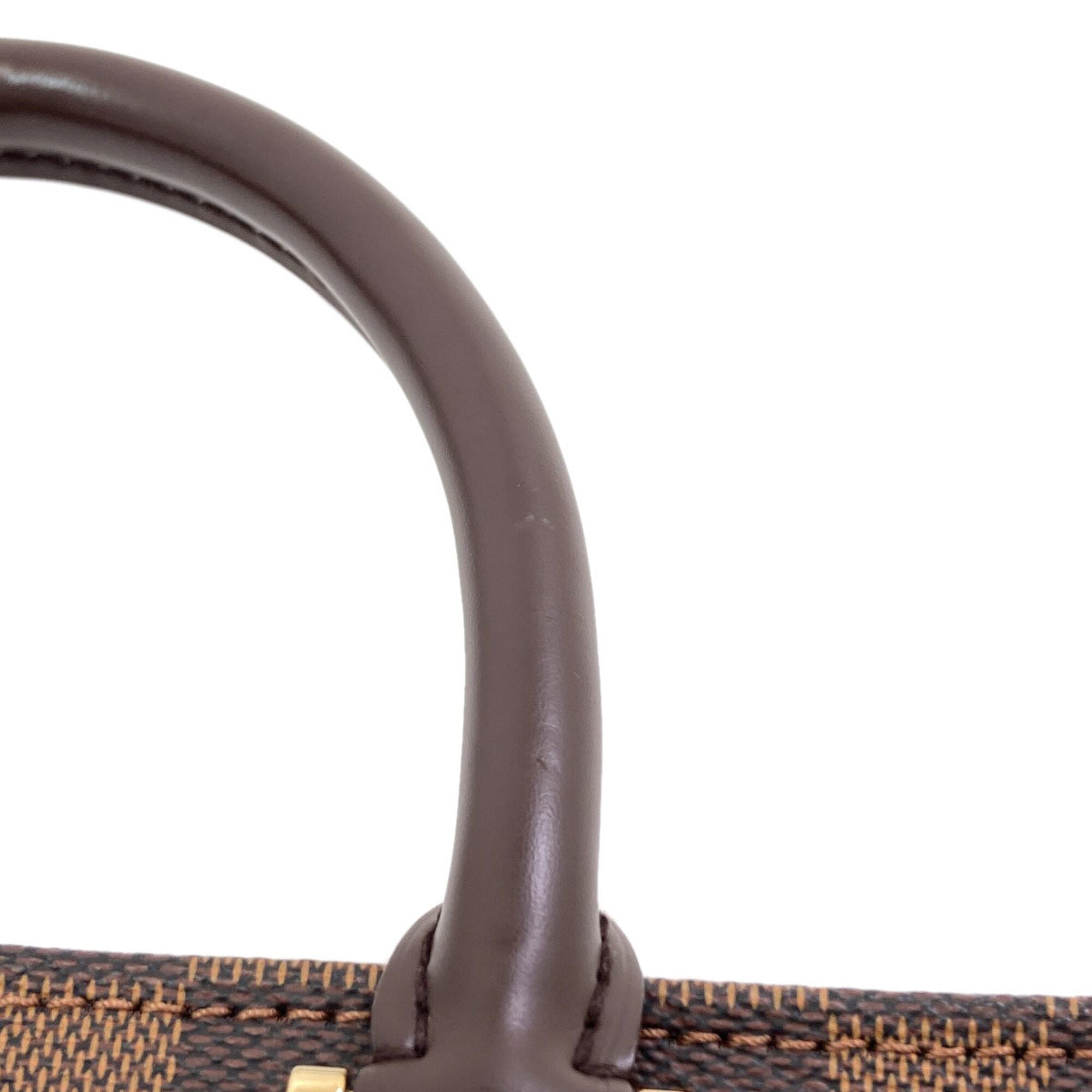 Louis Vuitton Damier Damier Canvas Ebene Damier Canvas Tote Bag (Pre-Owned)